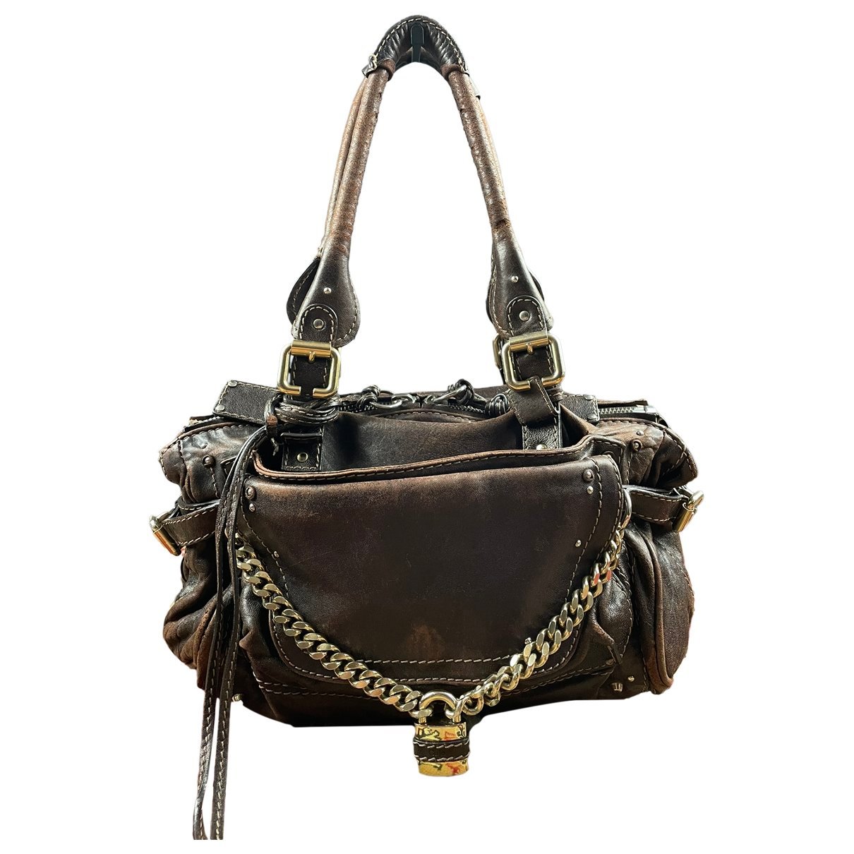 Paddington, Chaîne leather handbag
