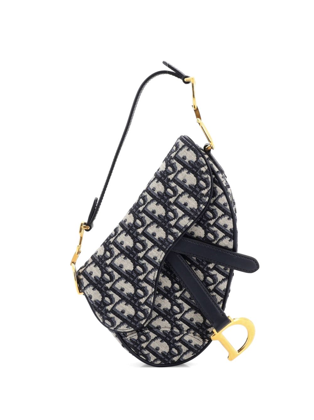 Saddle Handbag Oblique Canvas Mini shoulder bag