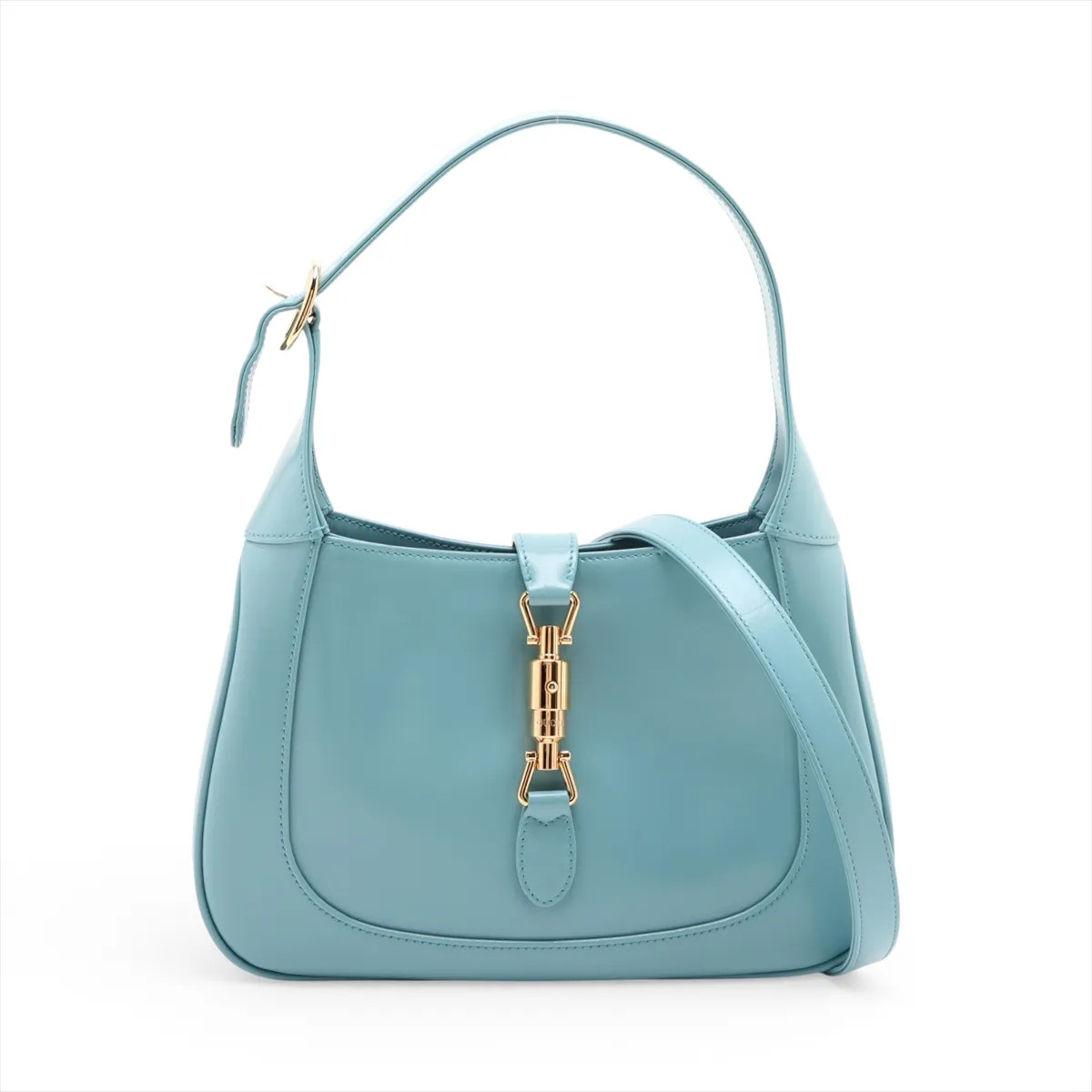 Gucci Jackie 1961 636709 Leather Shoulder bag Light Blue