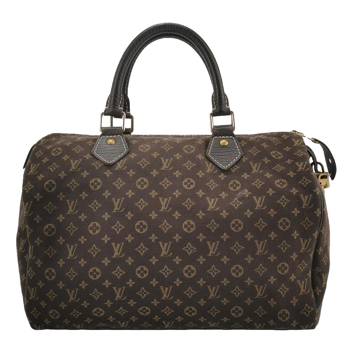 Speedy leather handbag