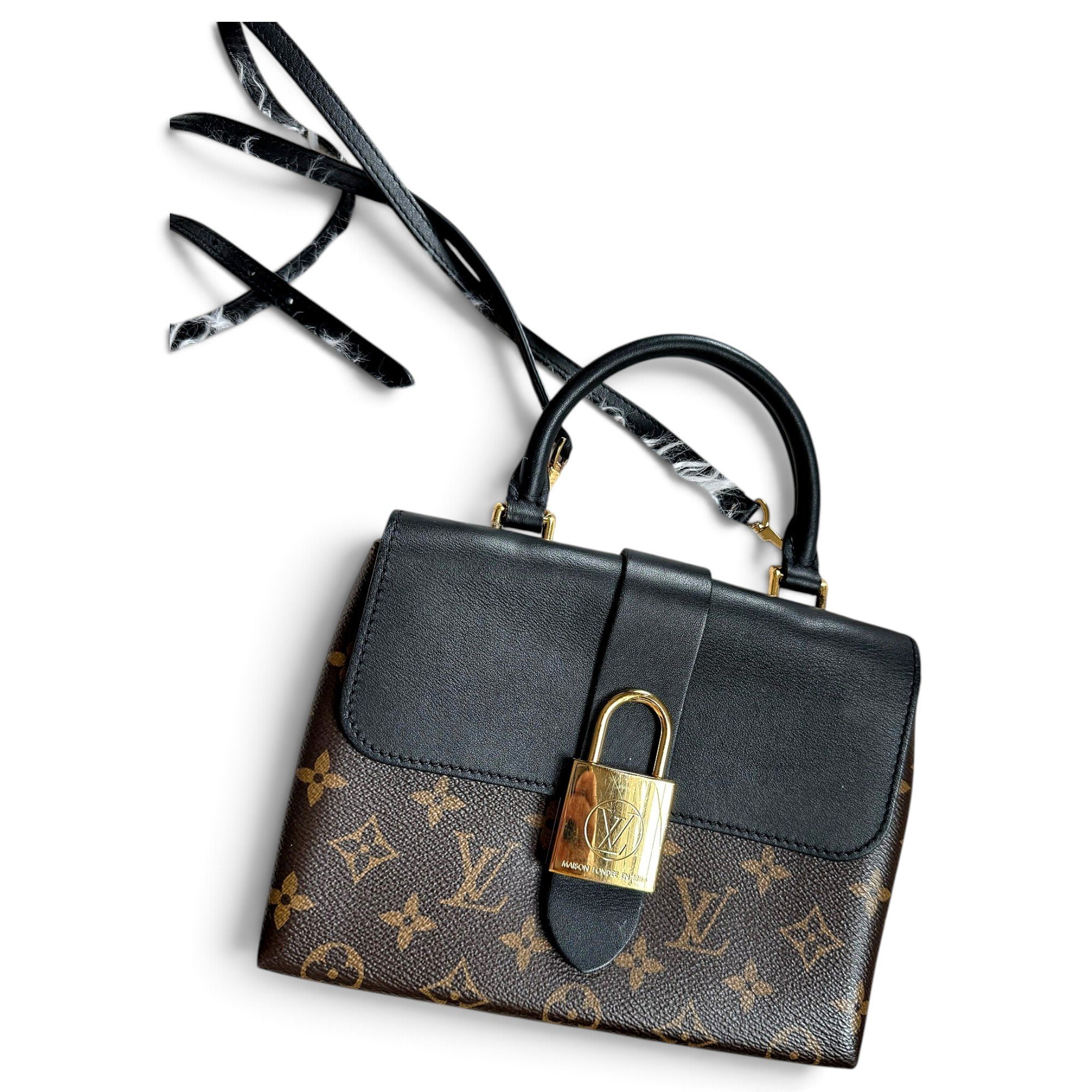 Locky BB leather handbag