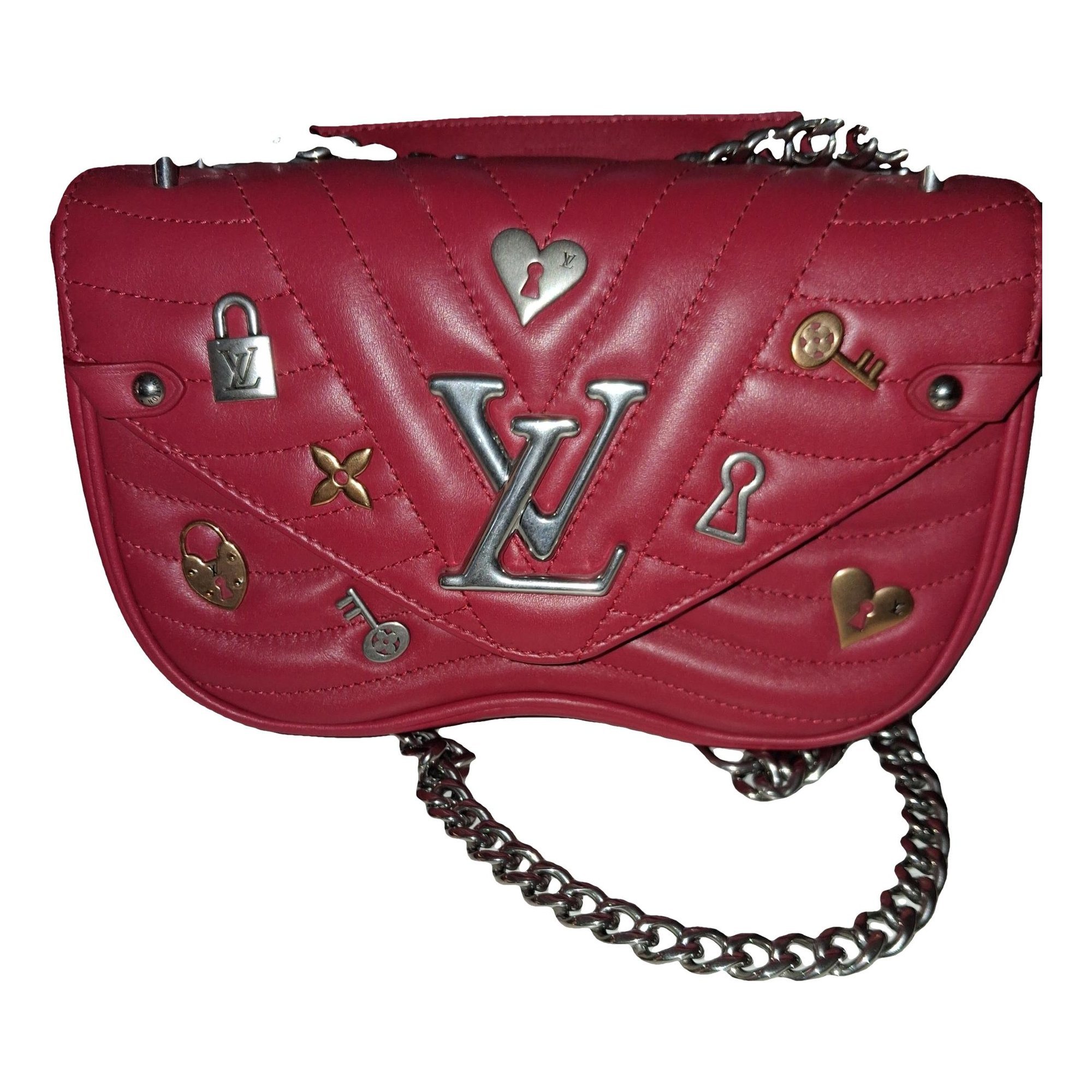 New Wave leather handbag