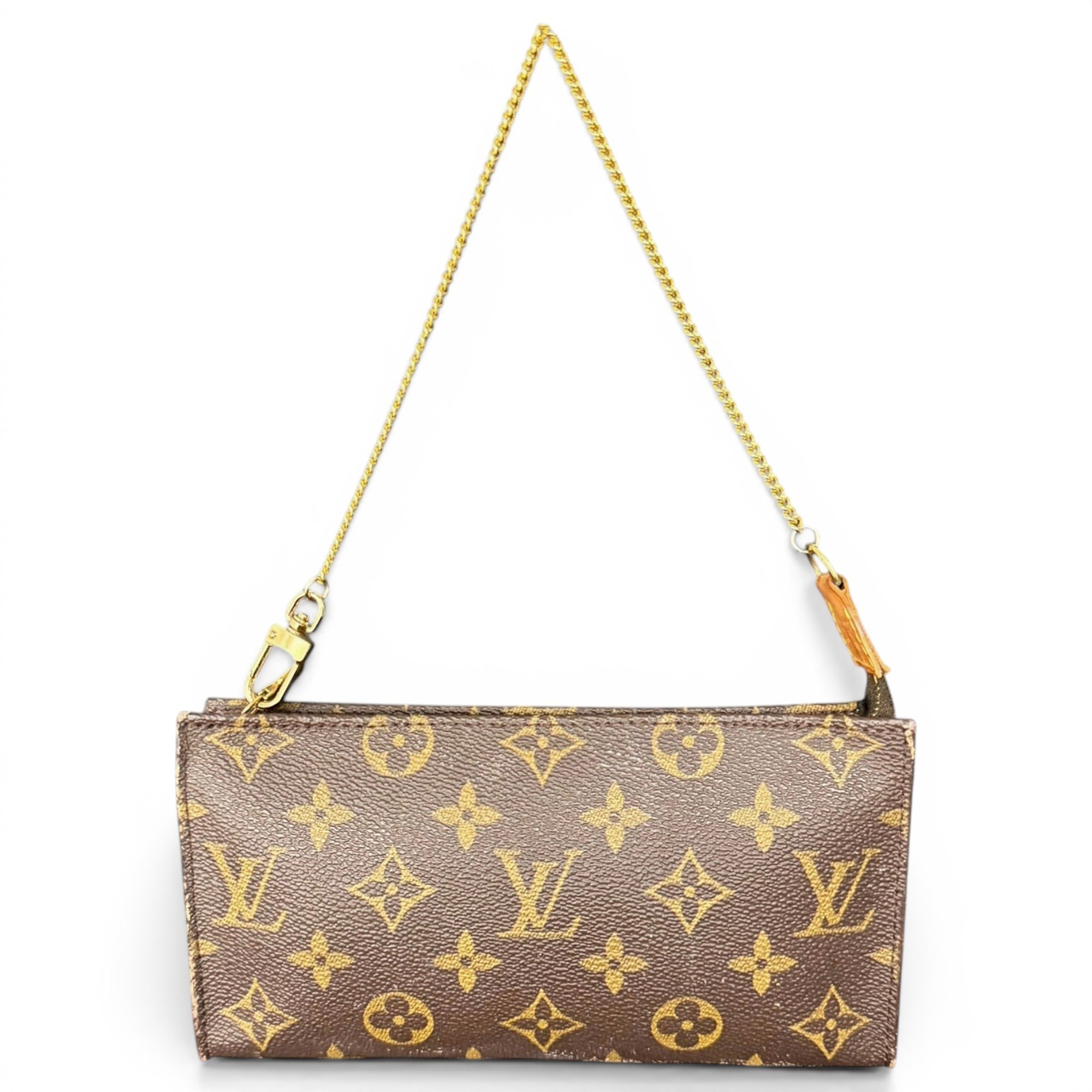 Pochette Accessoire leather handbag