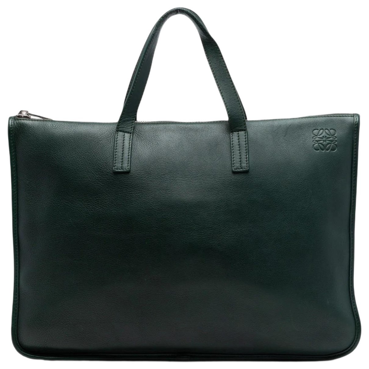 Anagram leather handbag