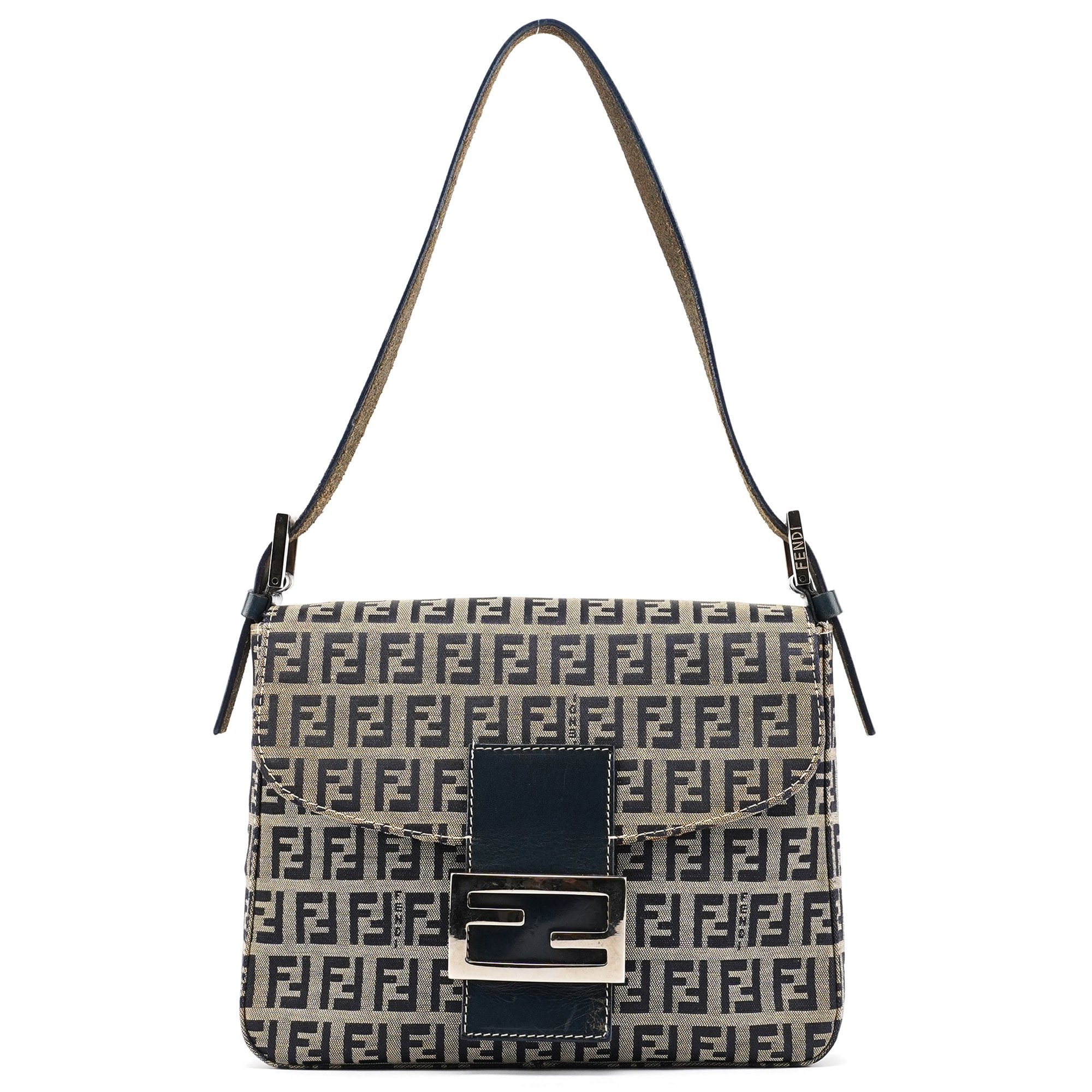 Baguette leather handbag