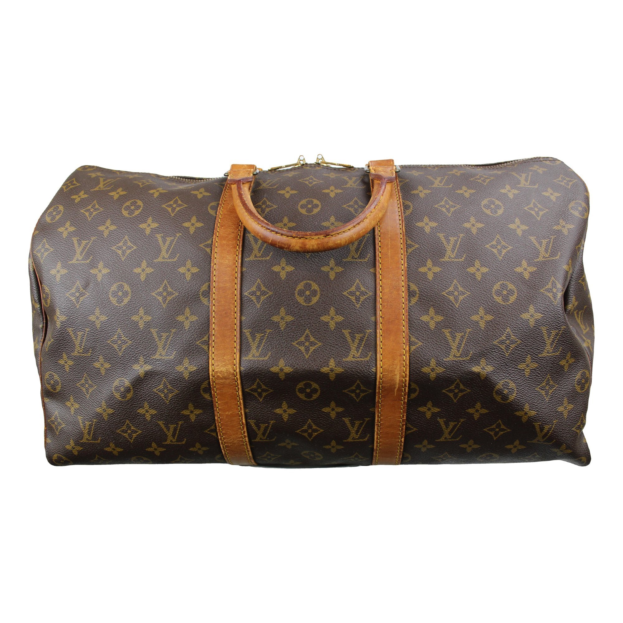 Keepall leather 48h bag