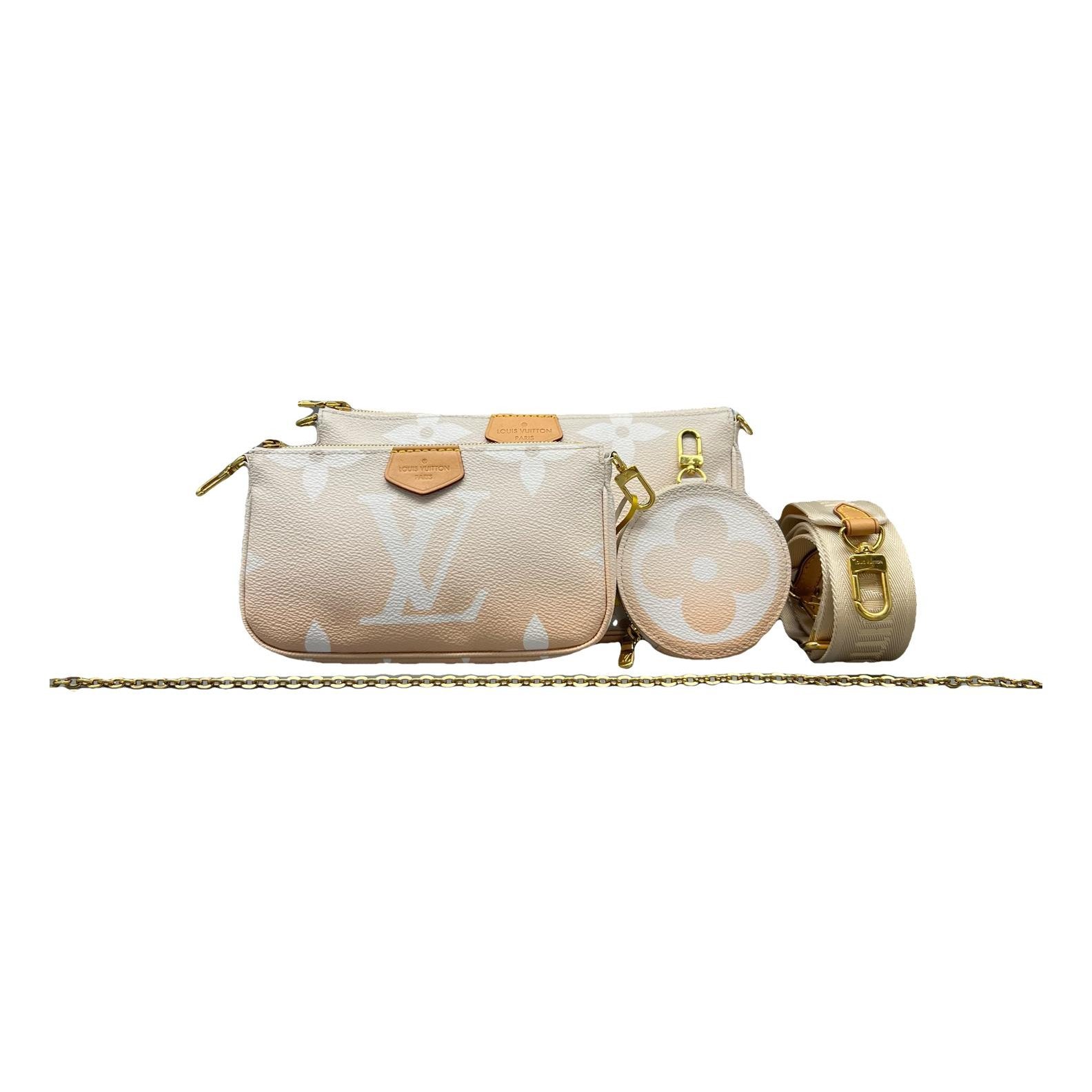 Multi Pochette Accessoires leather handbag