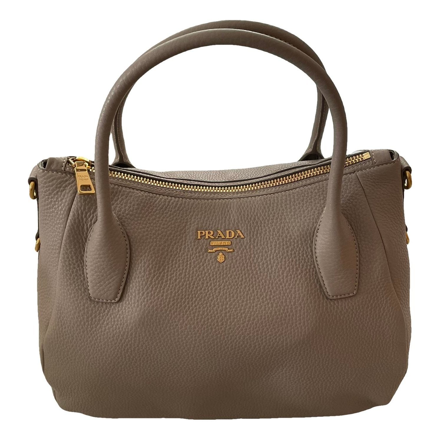 Leather tote