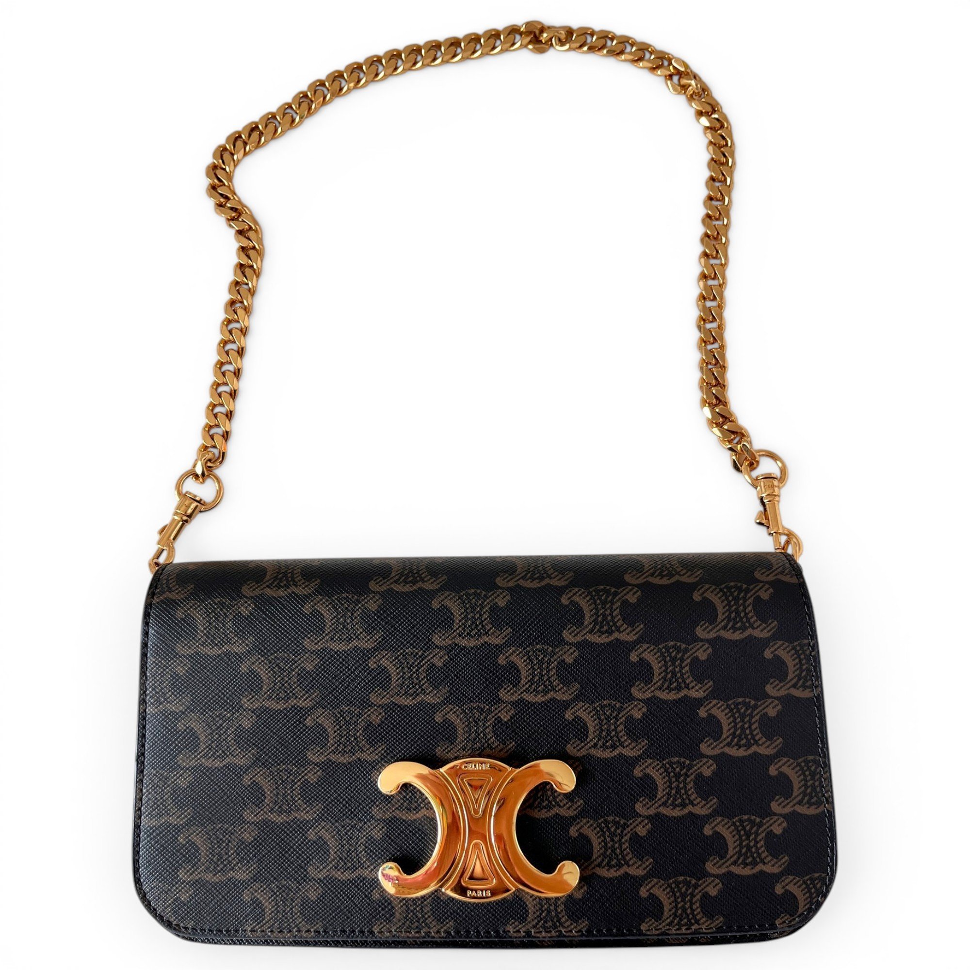 Triomphe cloth handbag
