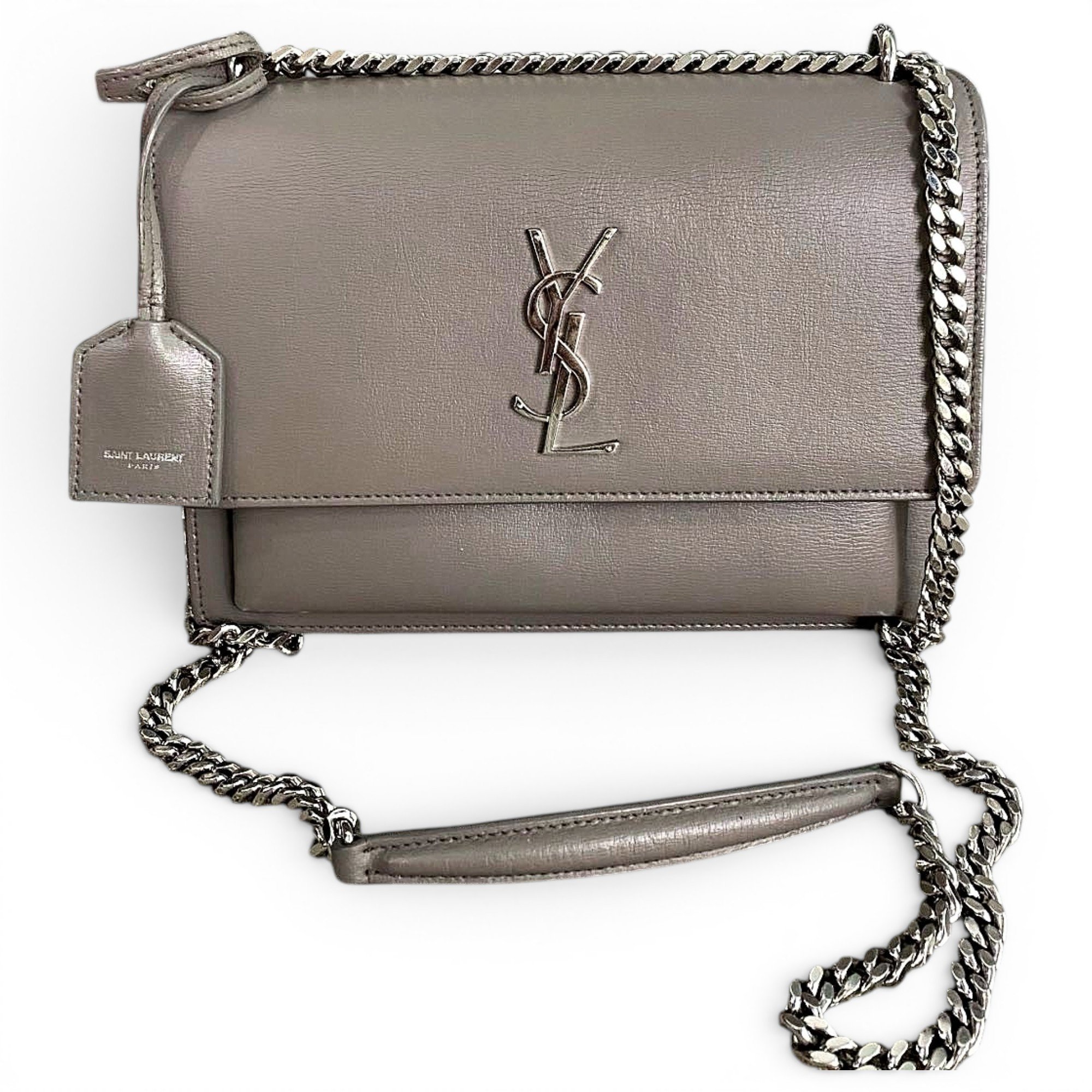 Sunset leather handbag