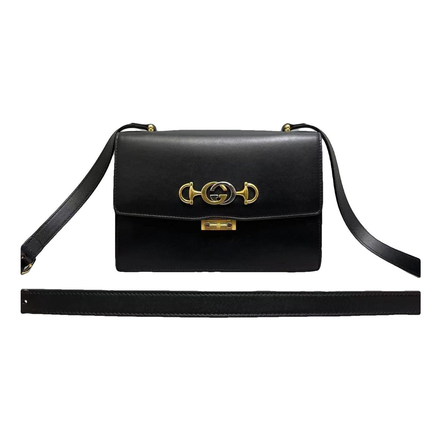 Zumi leather handbag