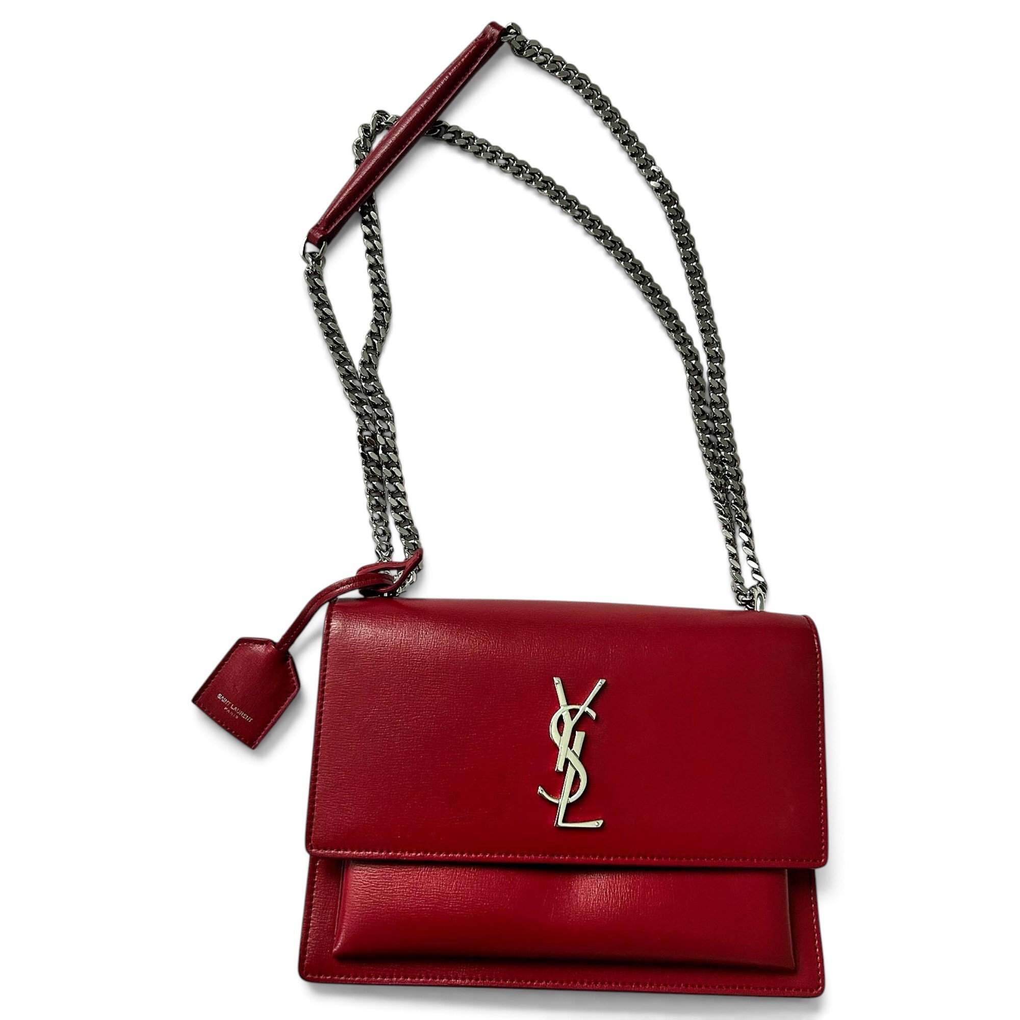 Sunset leather handbag