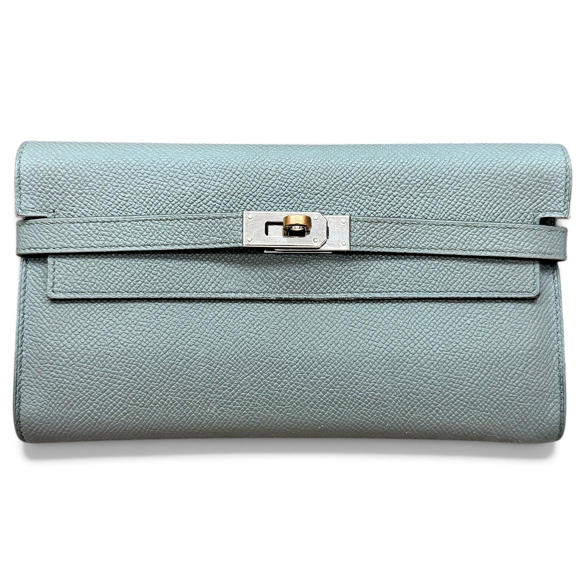 Kelly to go leather clutch bag