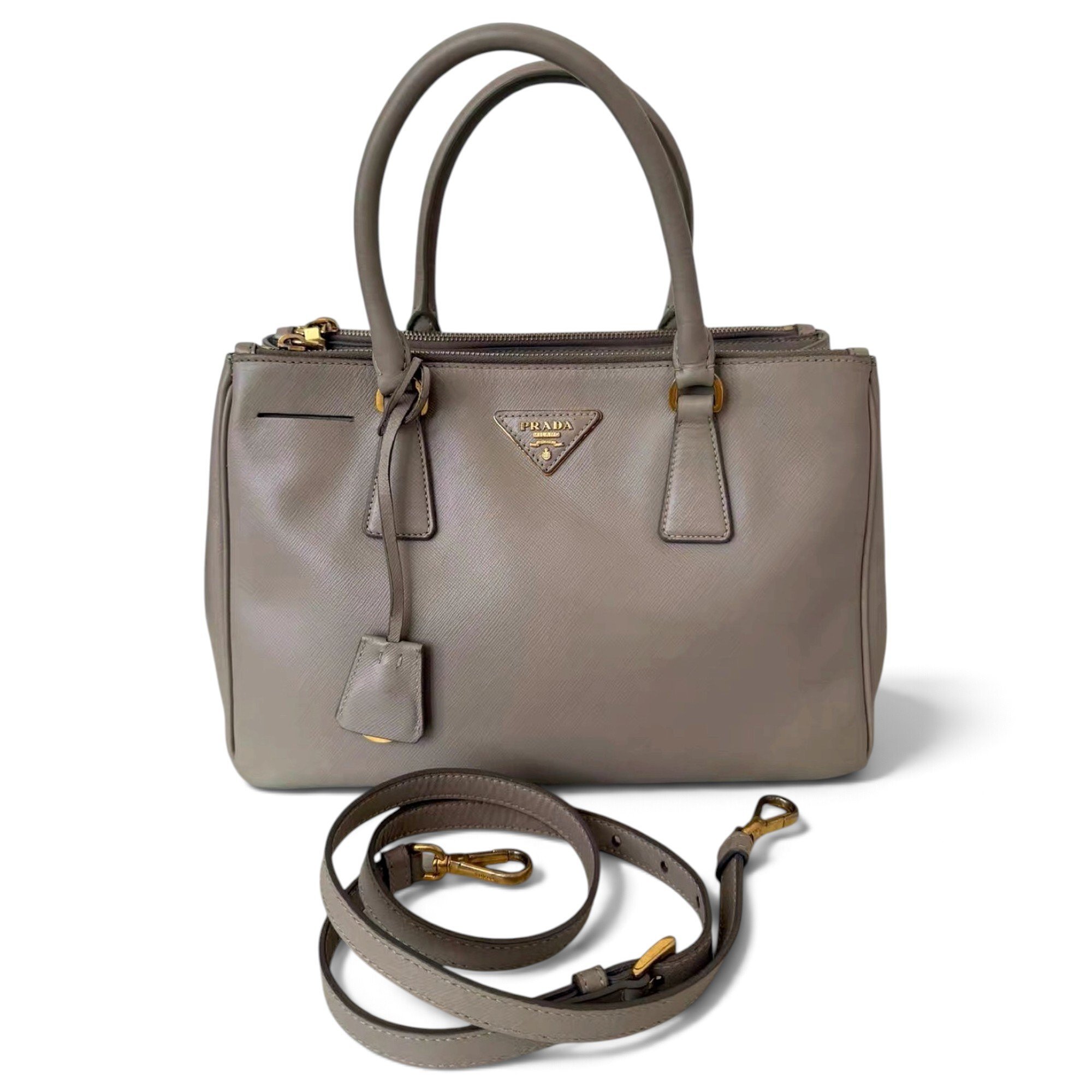 Galleria leather tote