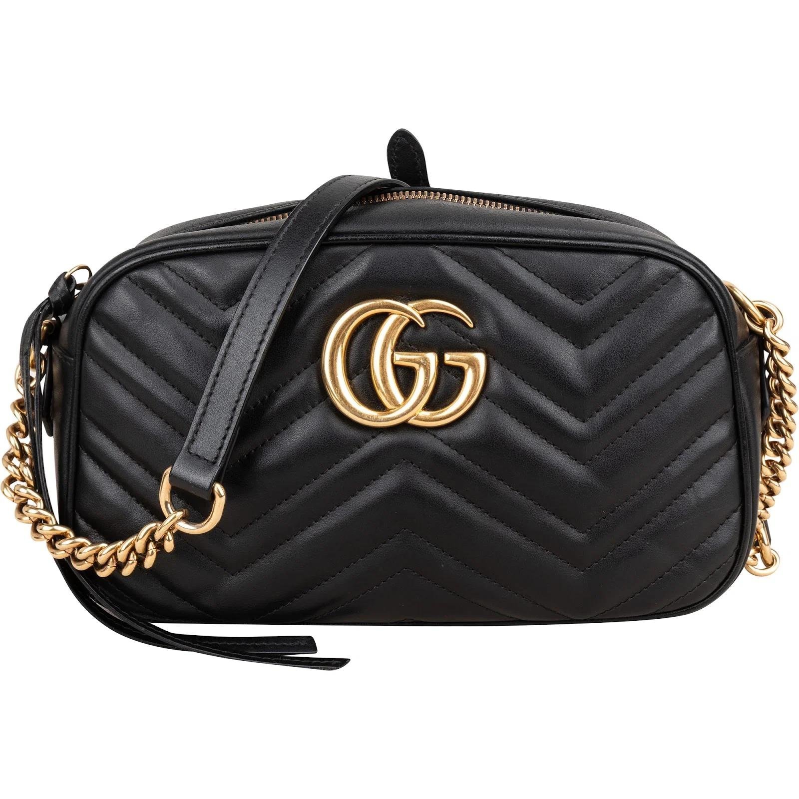 GG Marmont leather crossbody bag
