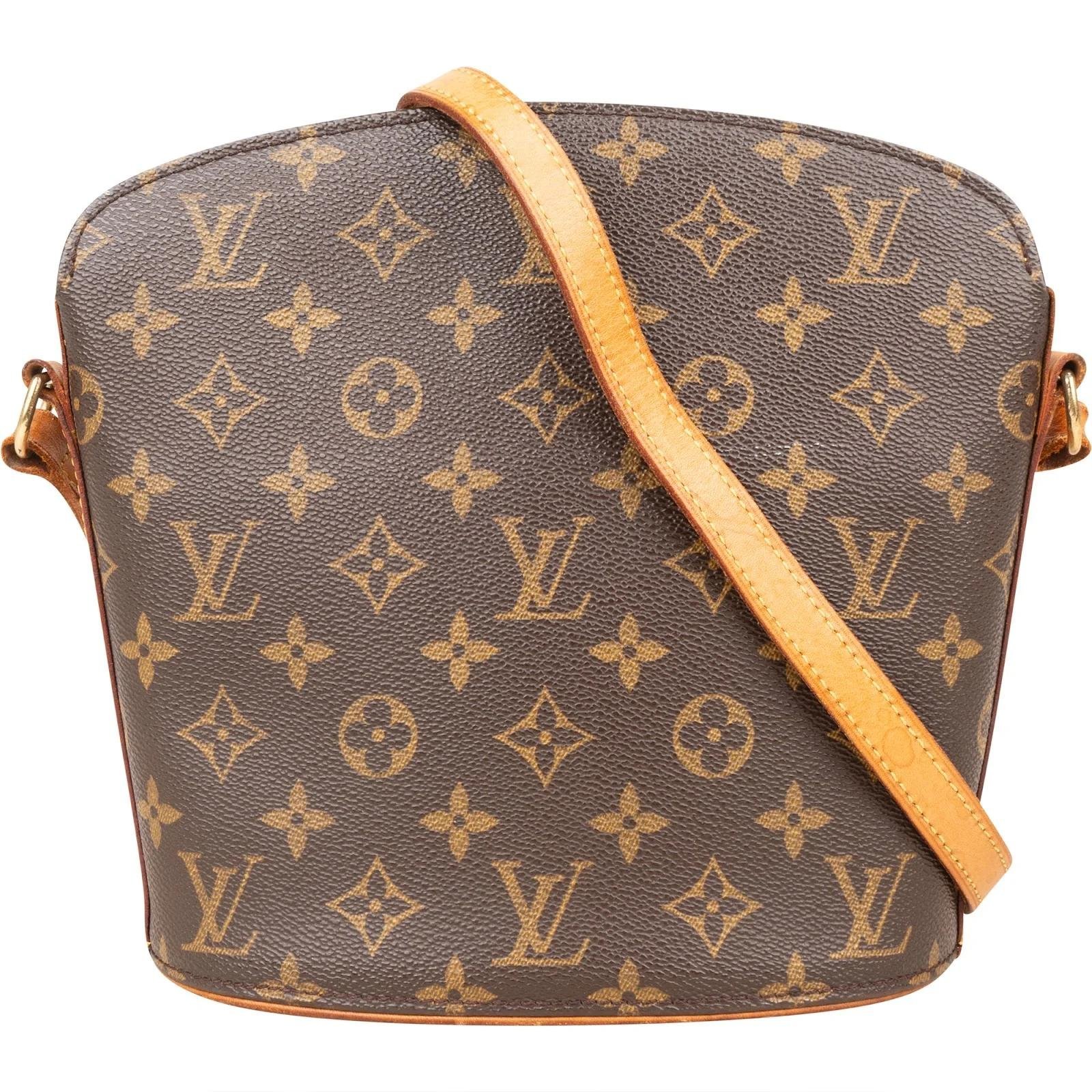 Drouot leather crossbody bag