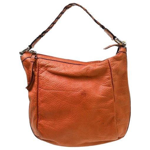 Bamboo leather handbag