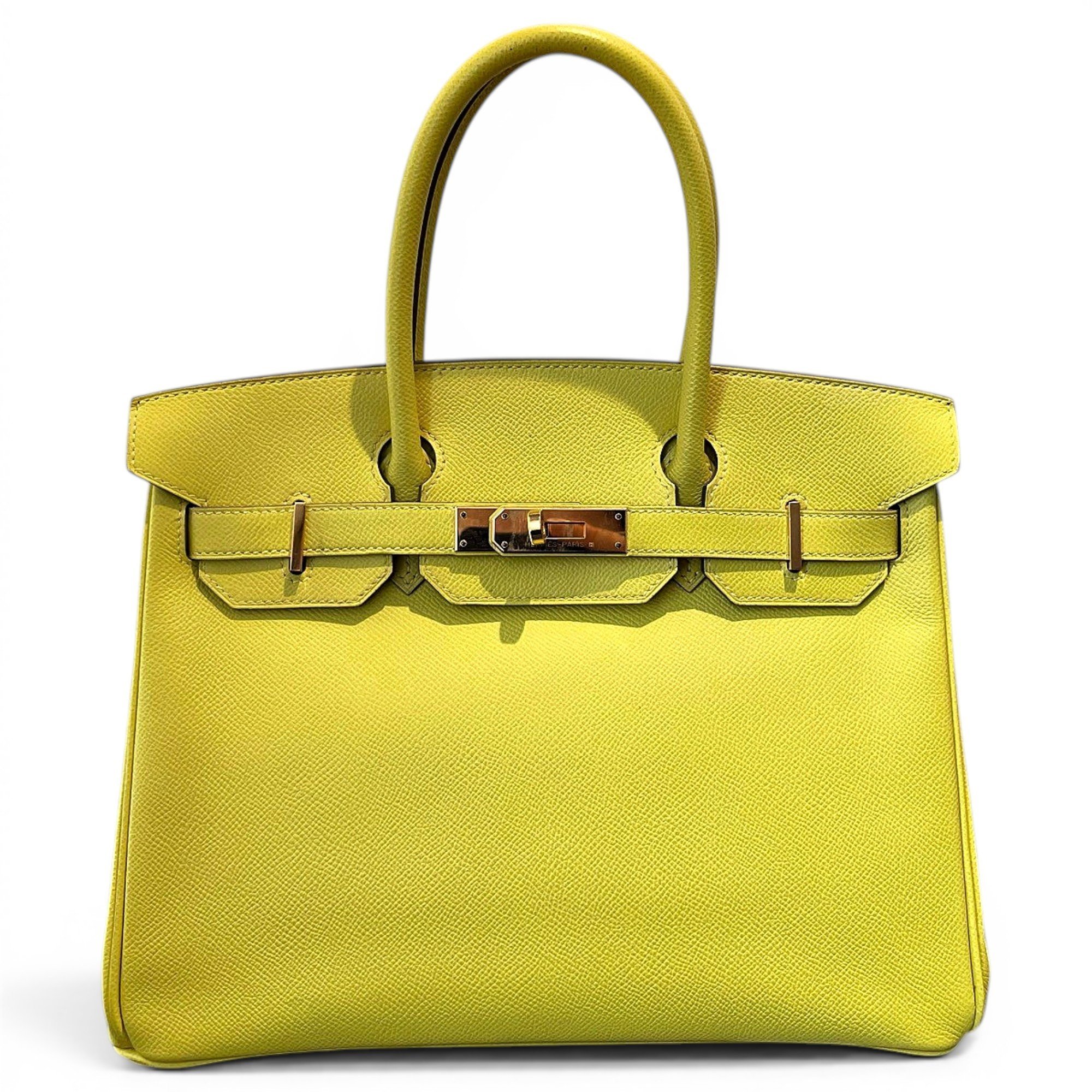 Birkin 30 leather handbag