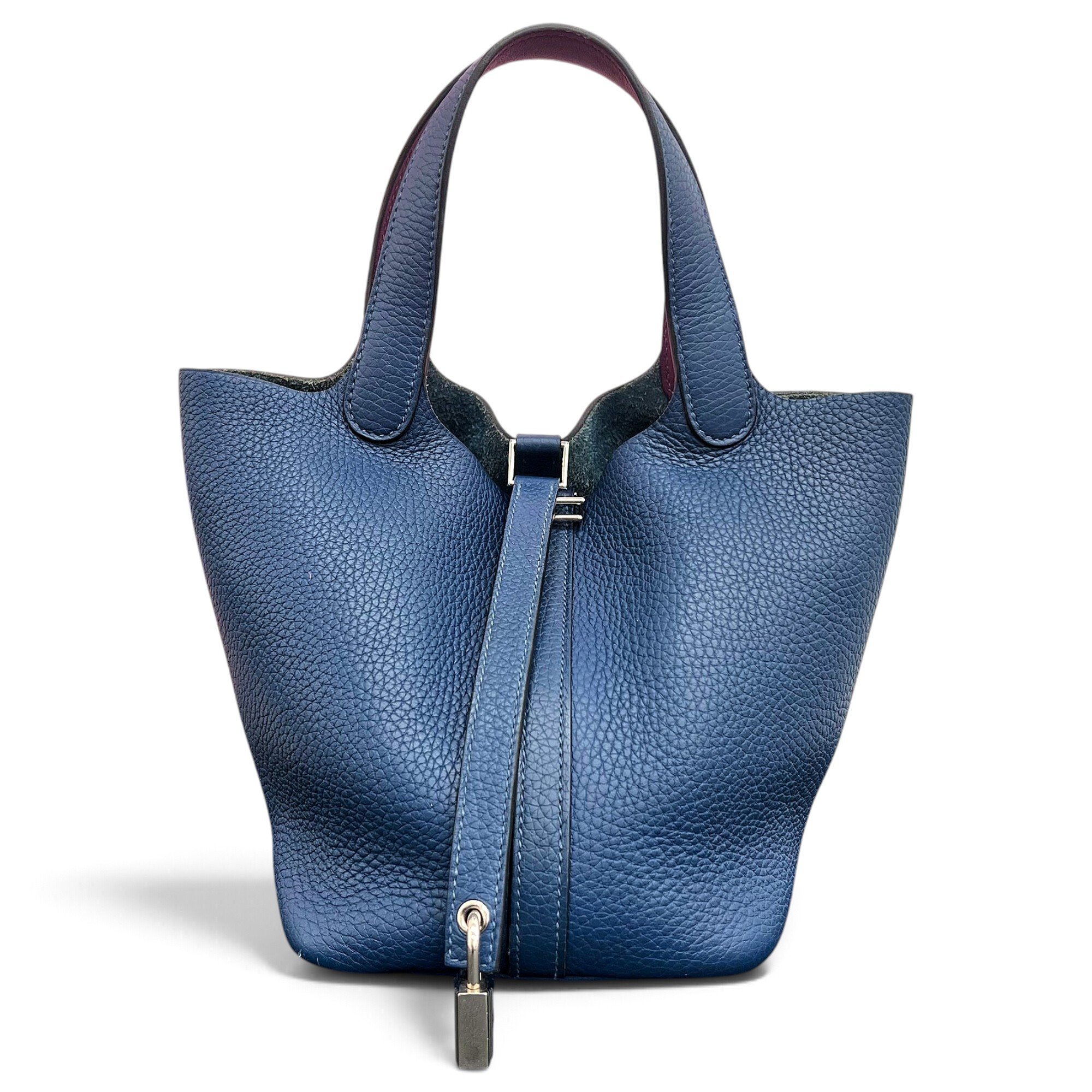 Picotin leather handbag