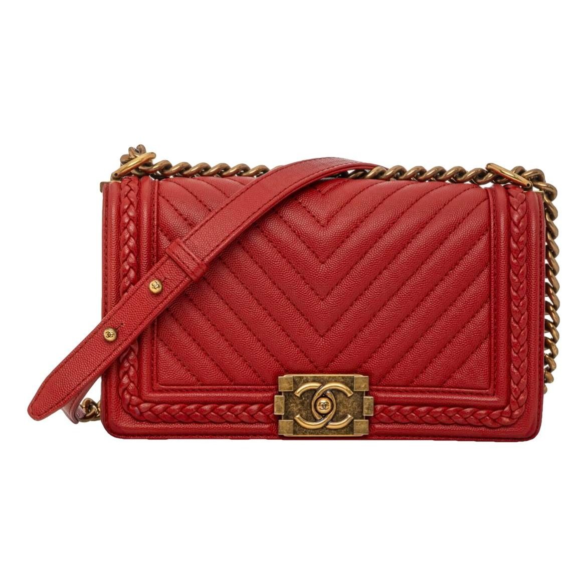 Leather handbag