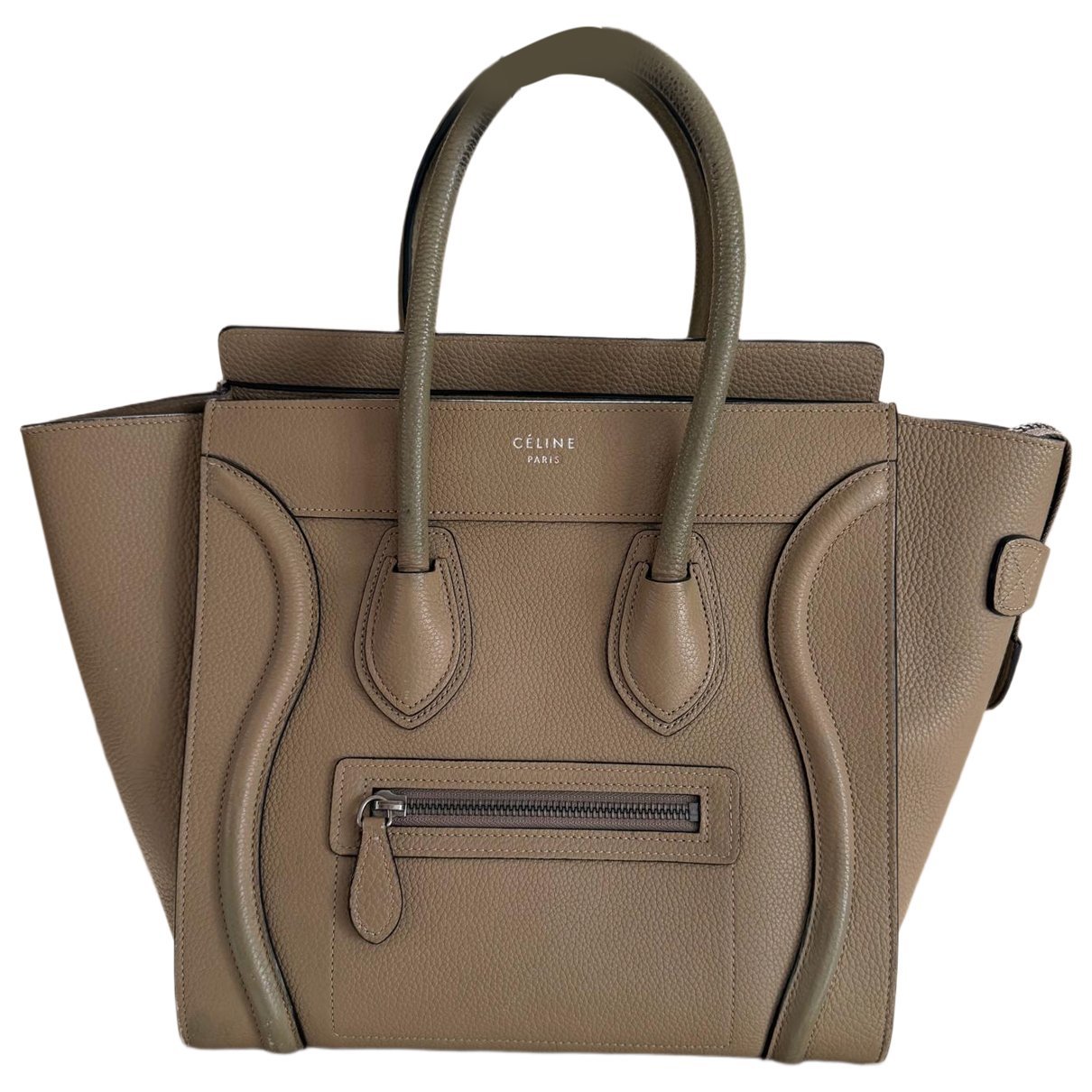 Luggage leather handbag