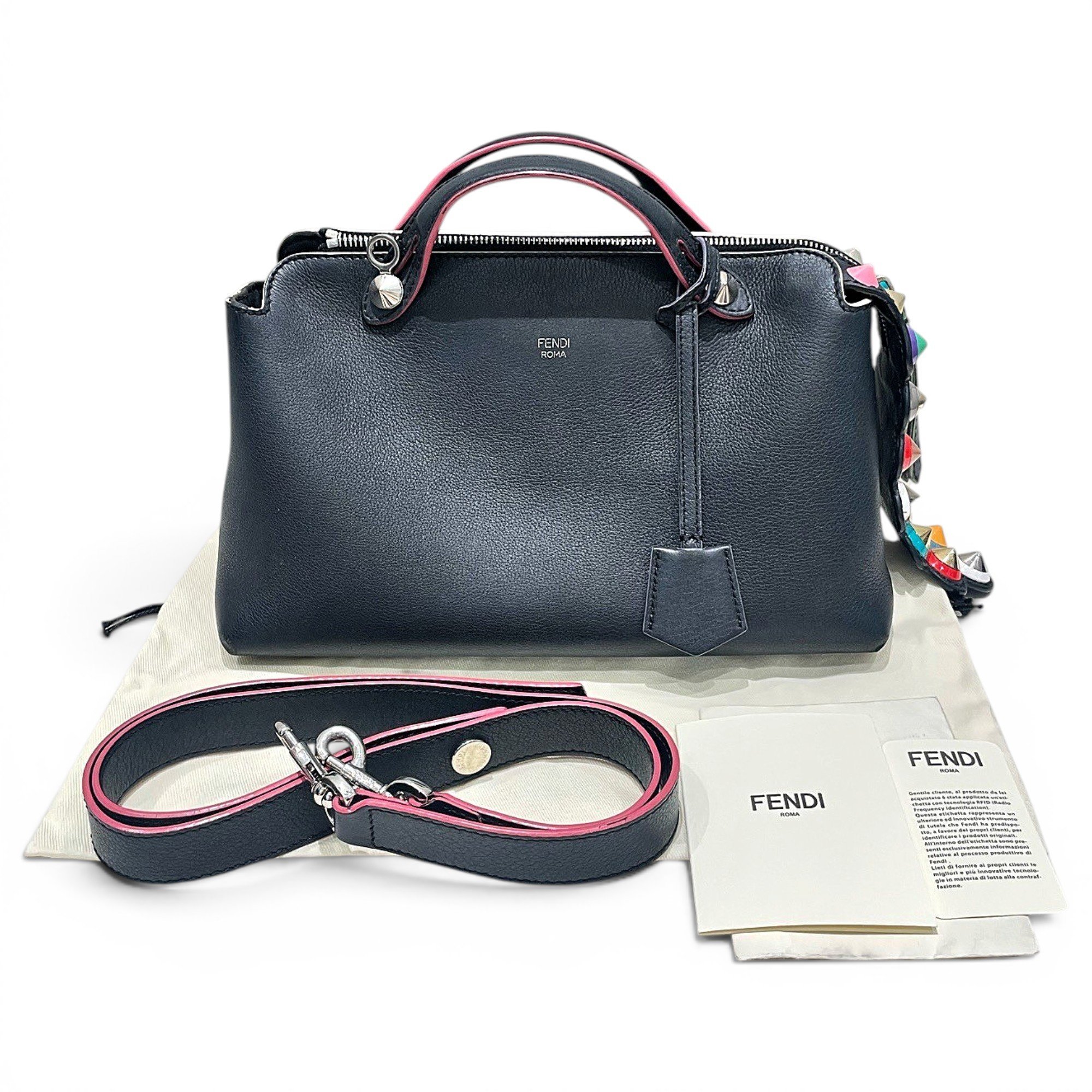By The Way leather handbag