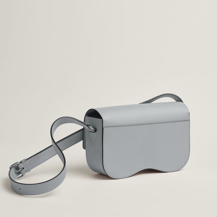 Gris Pantin Hermès Della Cavalleria Elan Bag