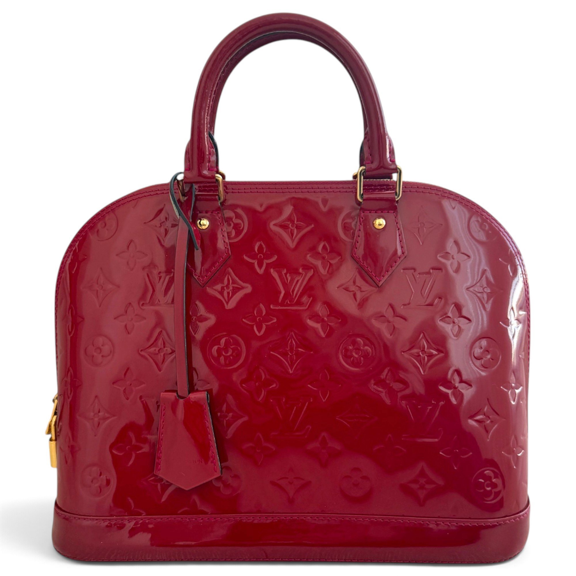 Alma leather handbag