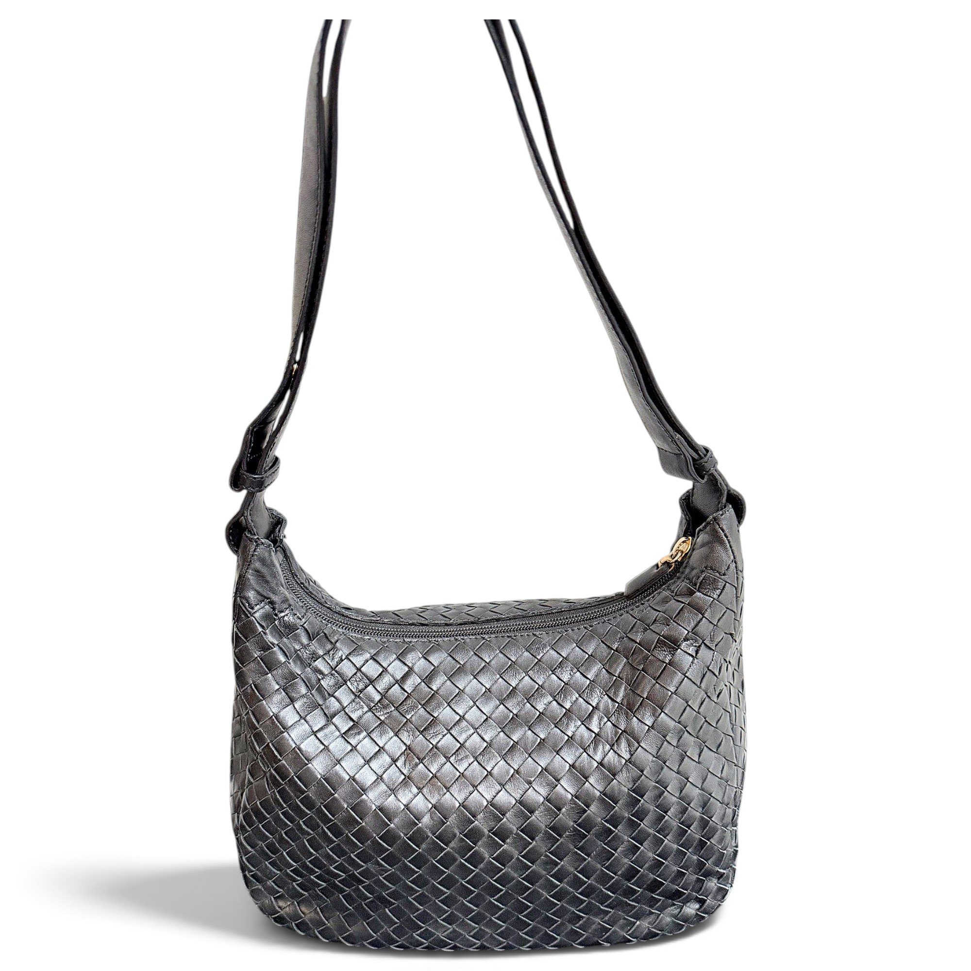 Leather handbag