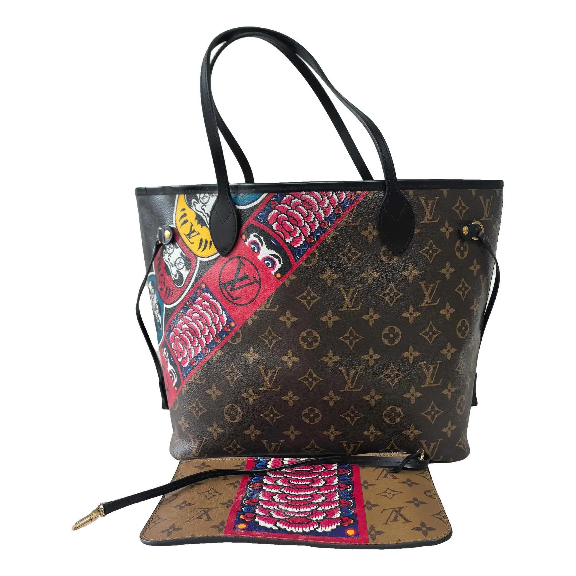Neverfull leather handbag