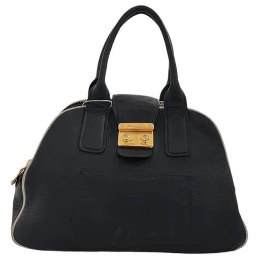Leather handbag