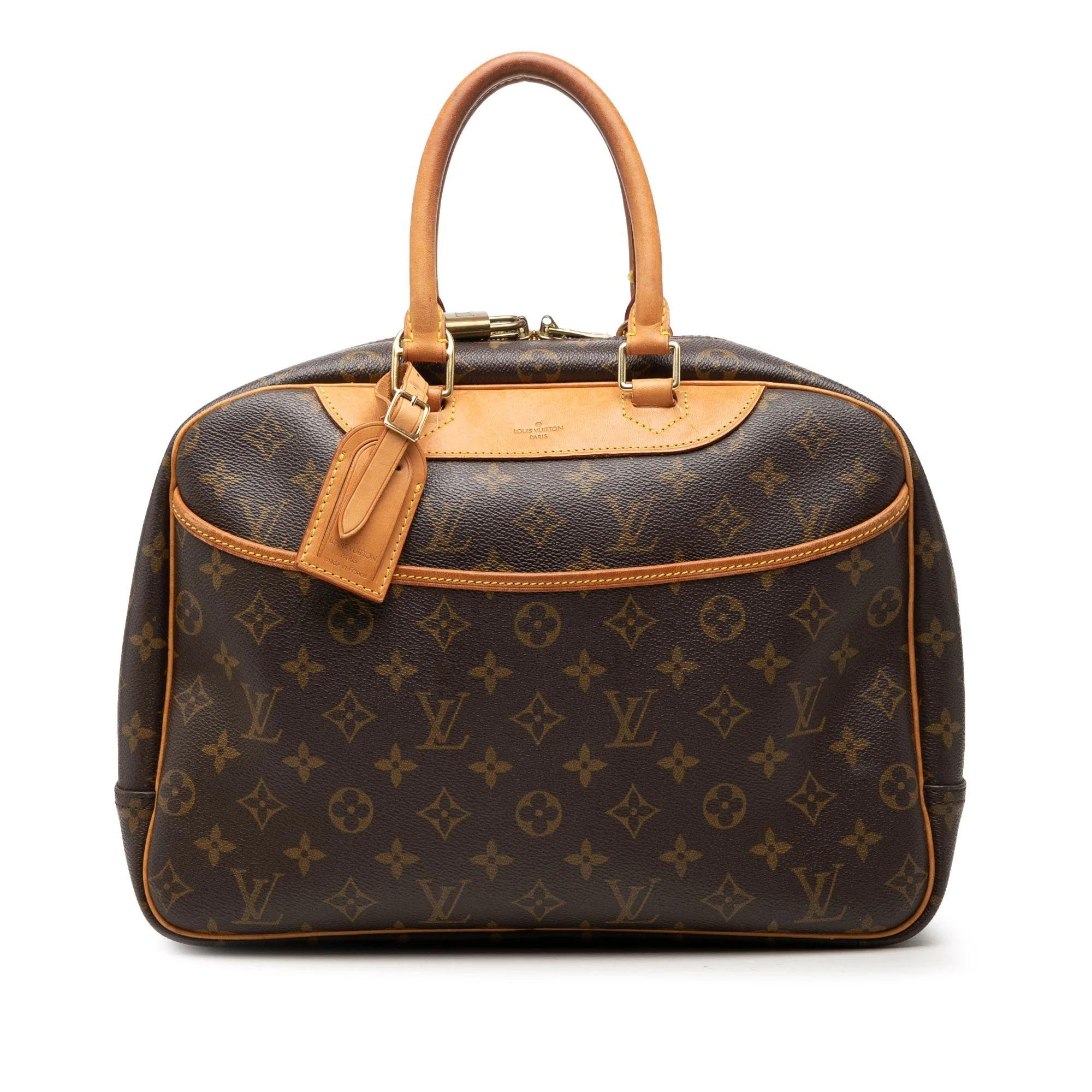 Deauville leather handbag