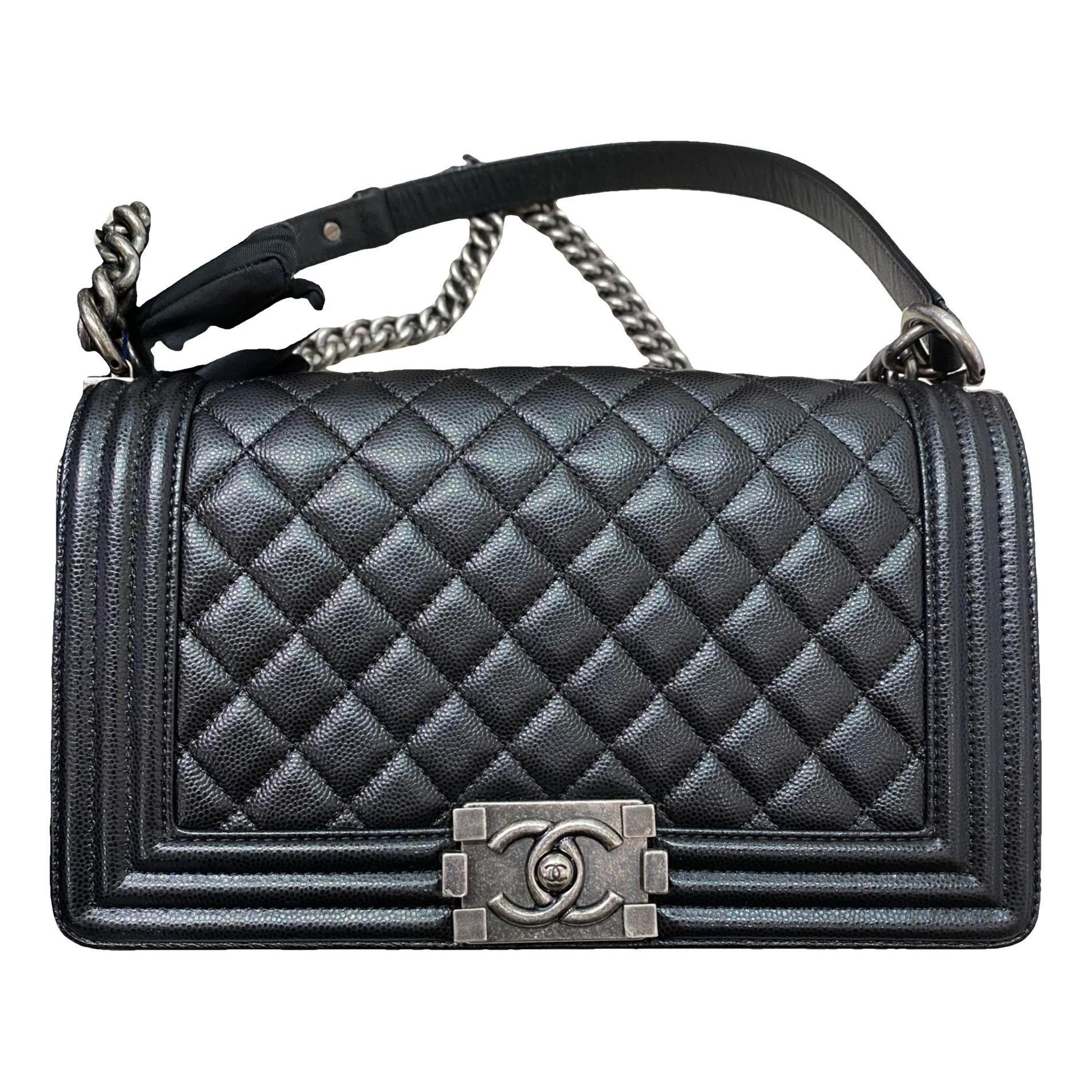 Boy leather crossbody bag