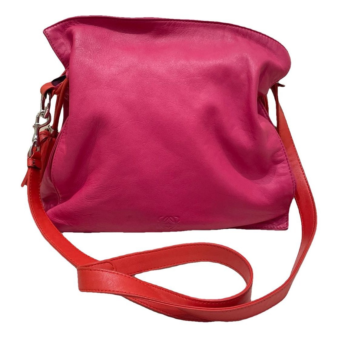 Flamenco leather crossbody bag