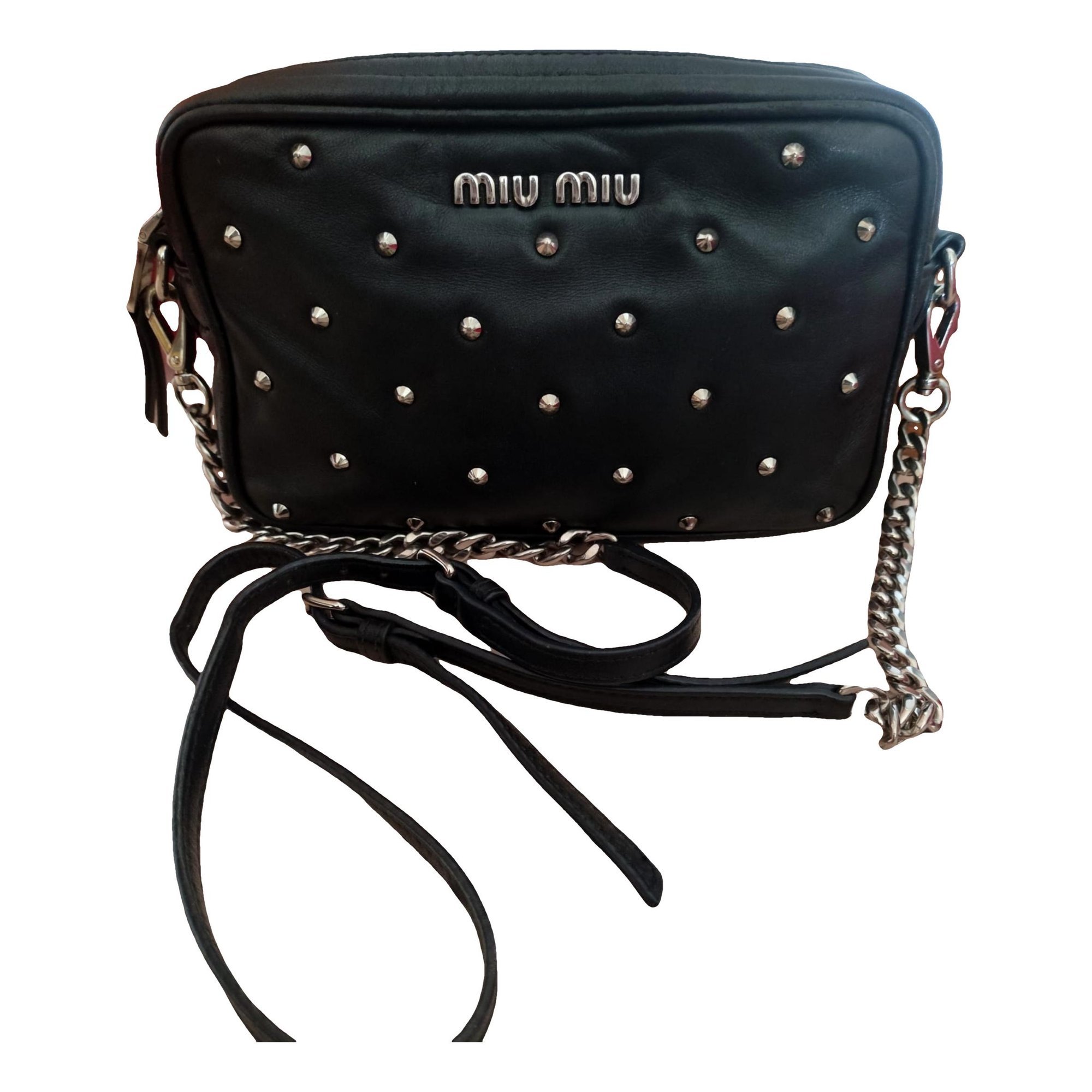 Leather crossbody bag