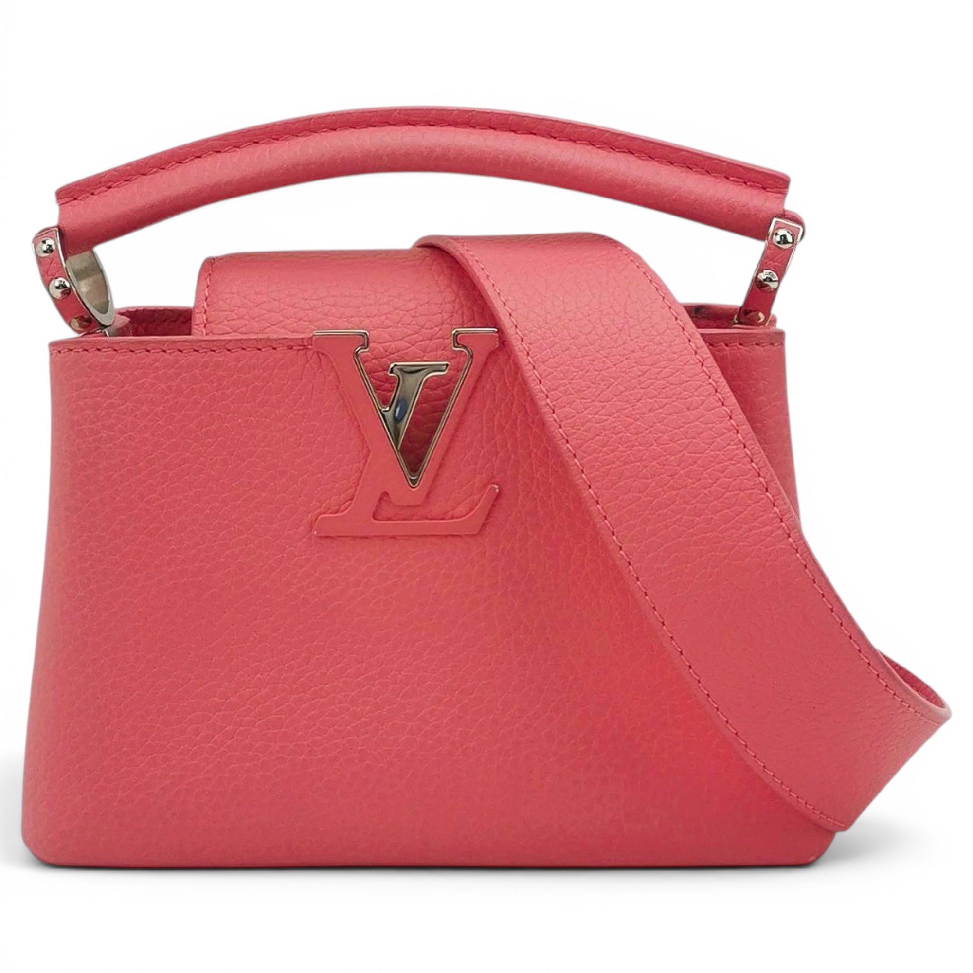 Capucines leather handbag