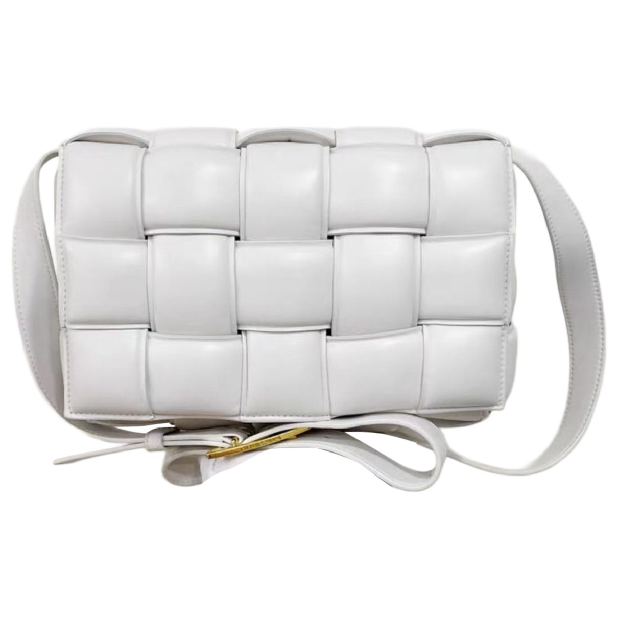 Cassette Padded leather handbag