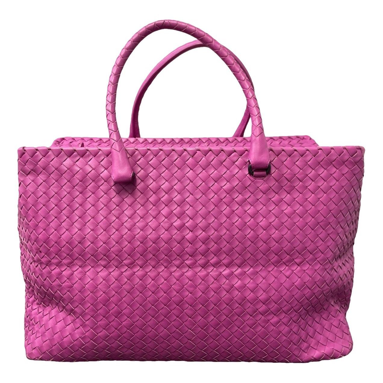 Leather tote