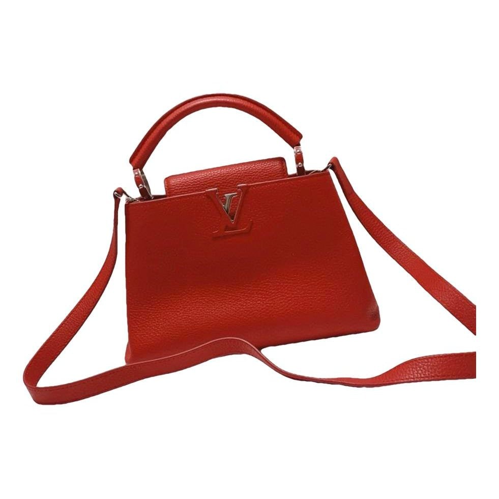 Capucines leather handbag