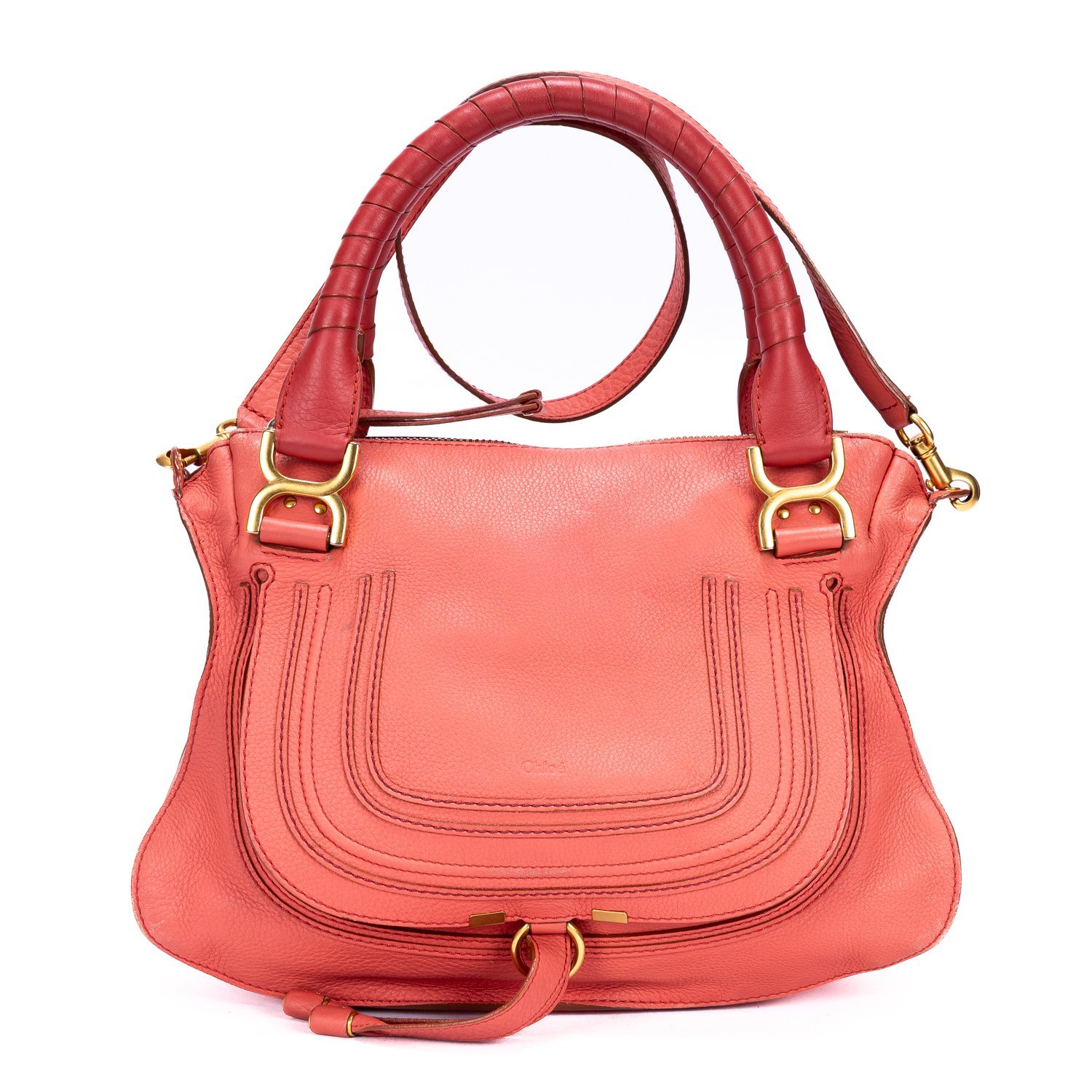 Leather handbag