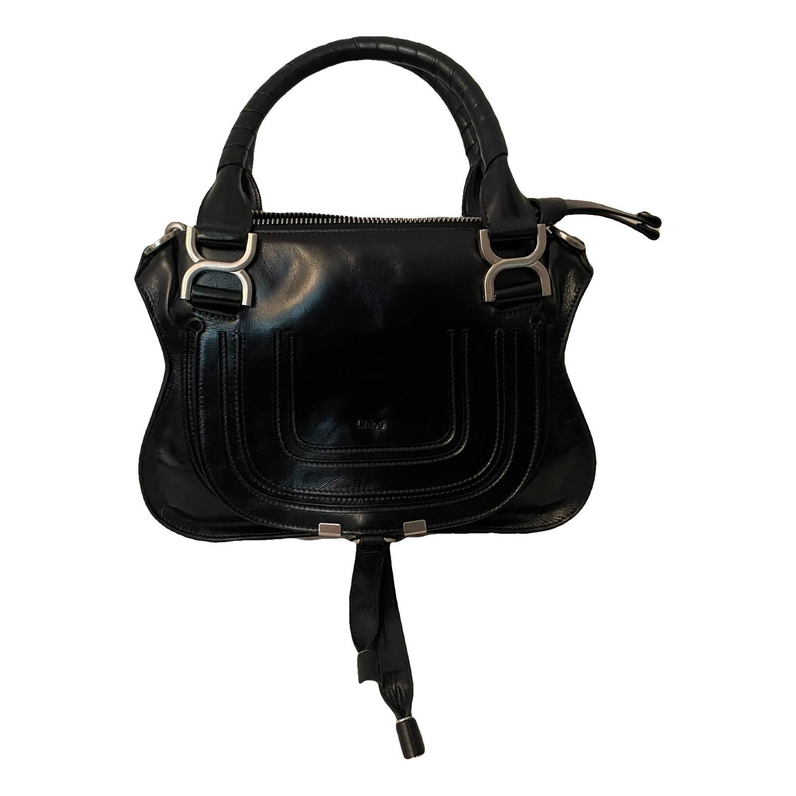 Marcie leather handbag