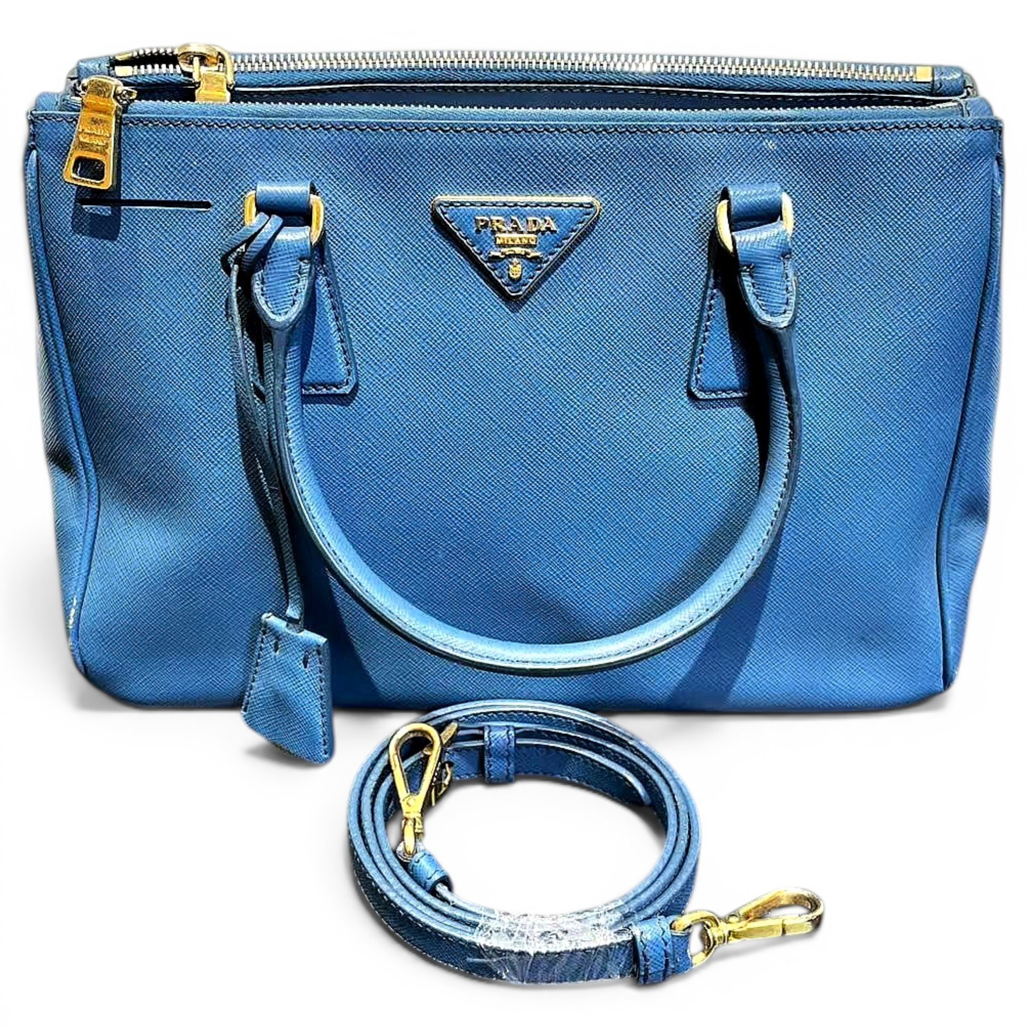 Galleria leather handbag
