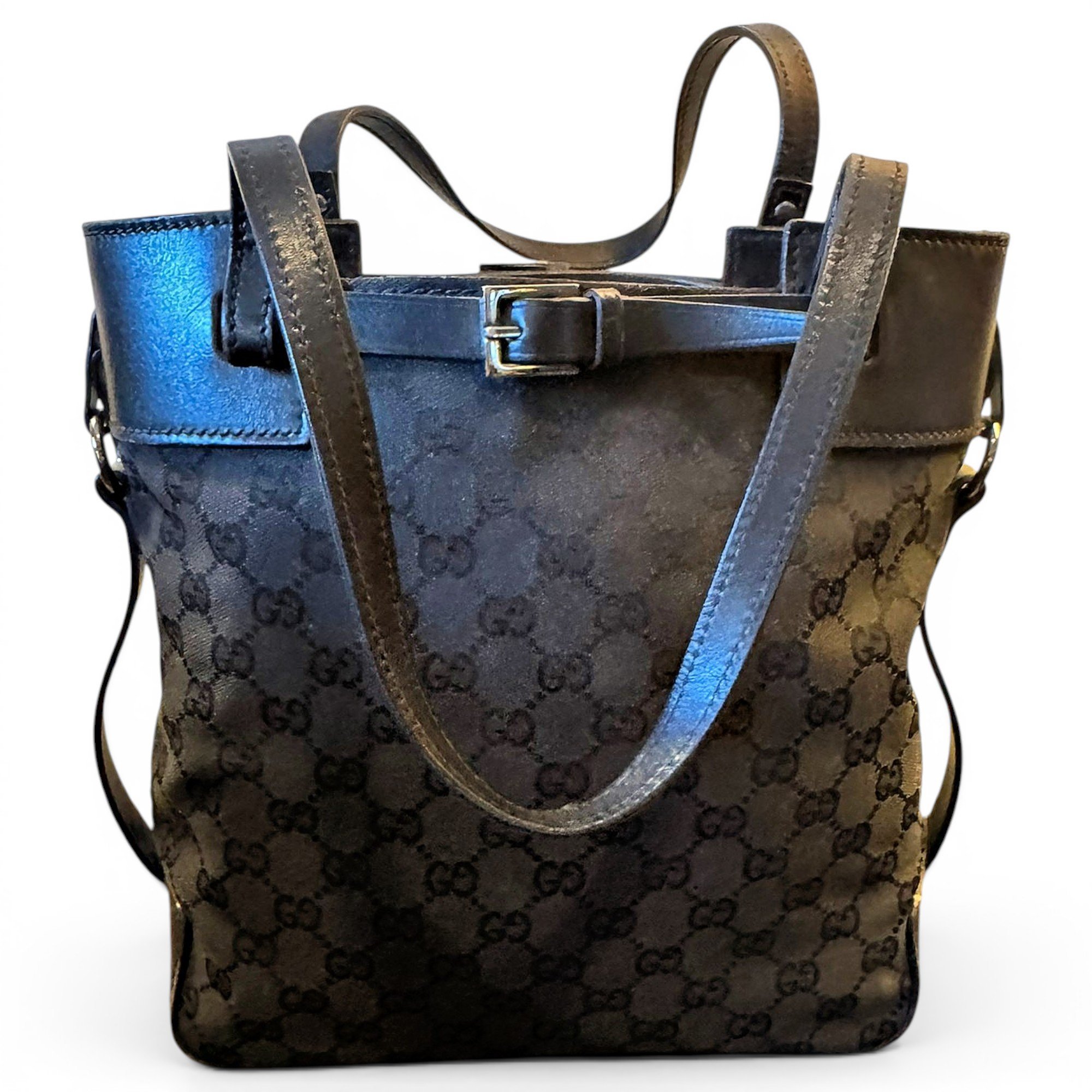 Eclipse leather handbag