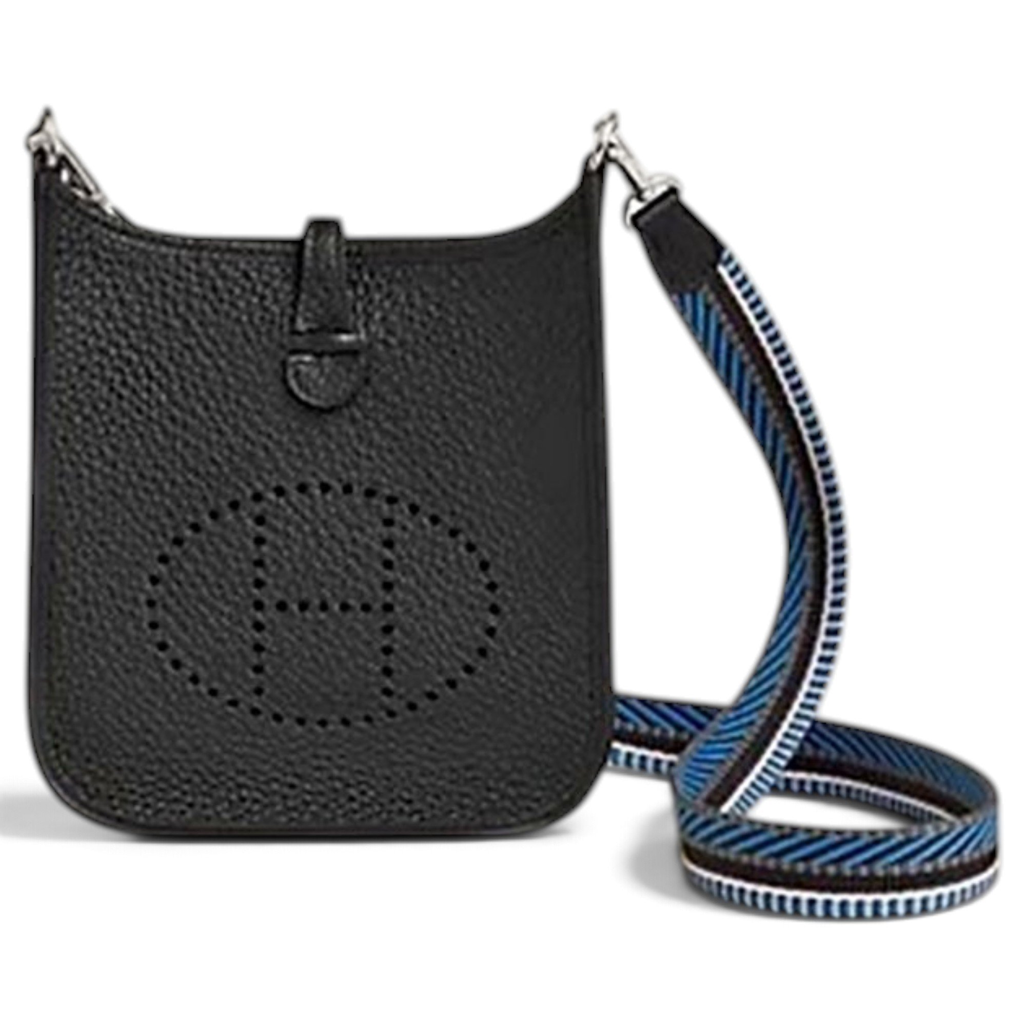 Hermes Mini Evelyne leather handbag
