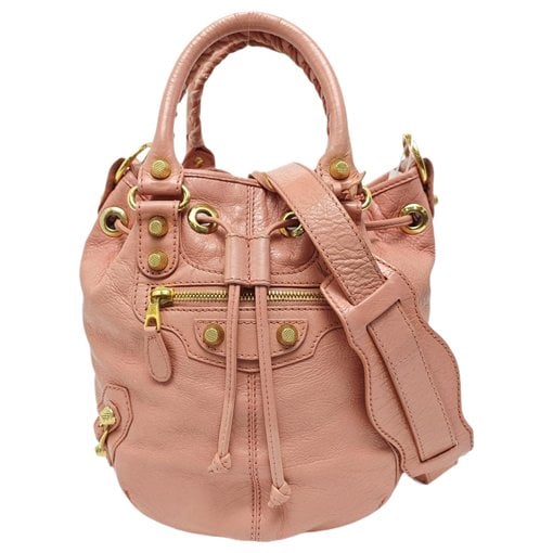 Leather handbag