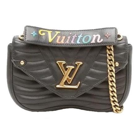 New Wave leather handbag