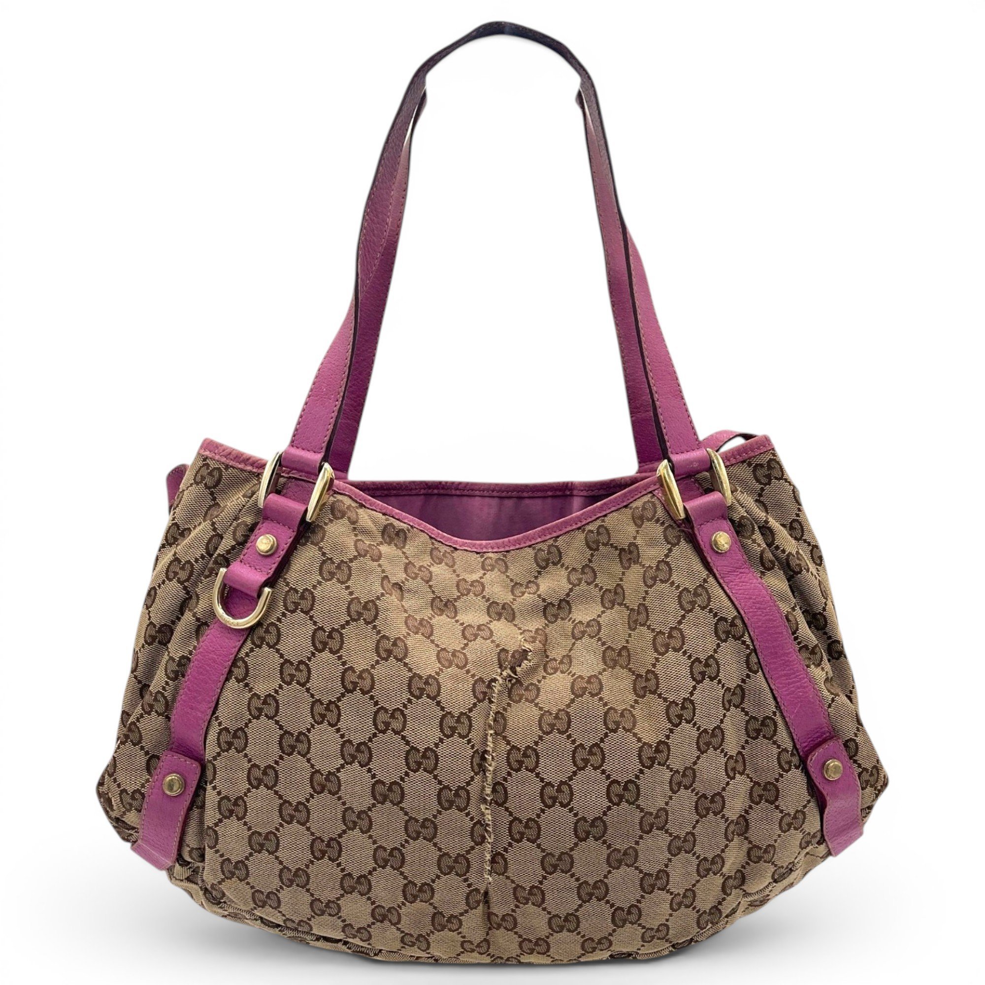 Gucci Abbey cloth handbag