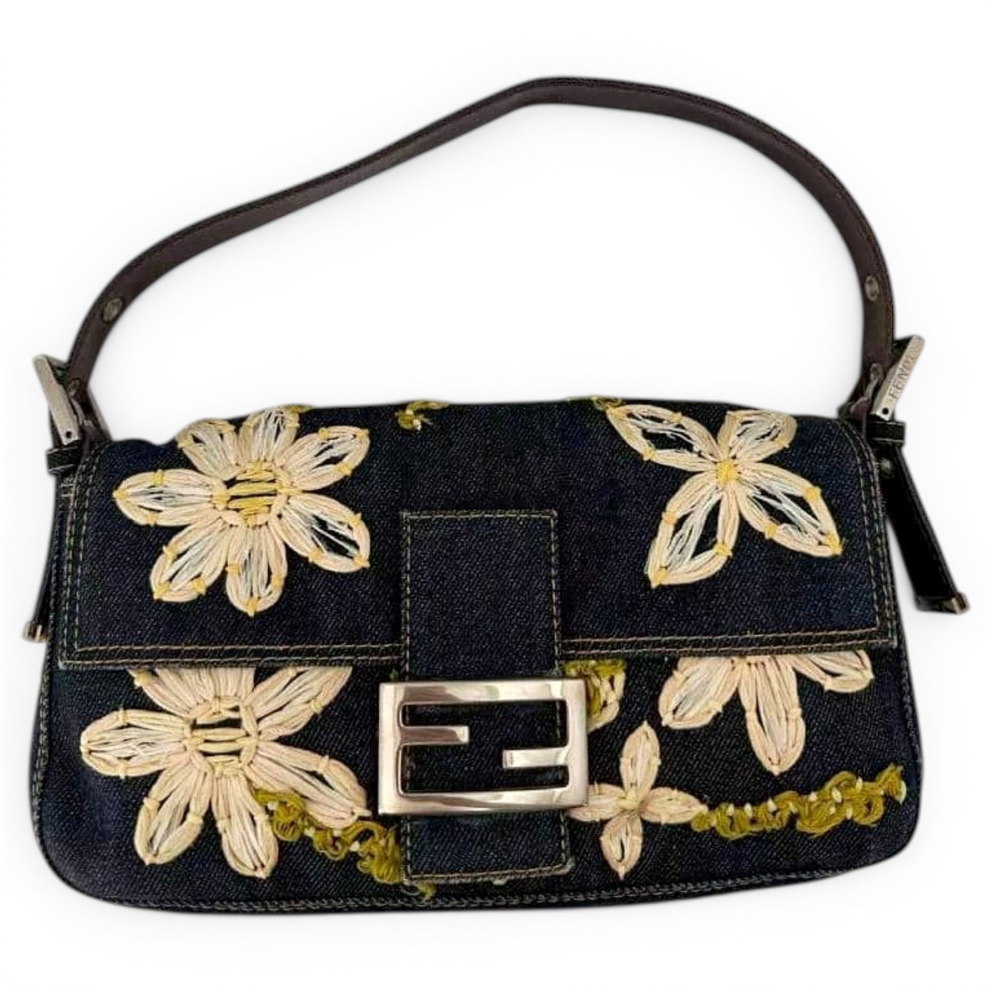 Baguette cloth handbag