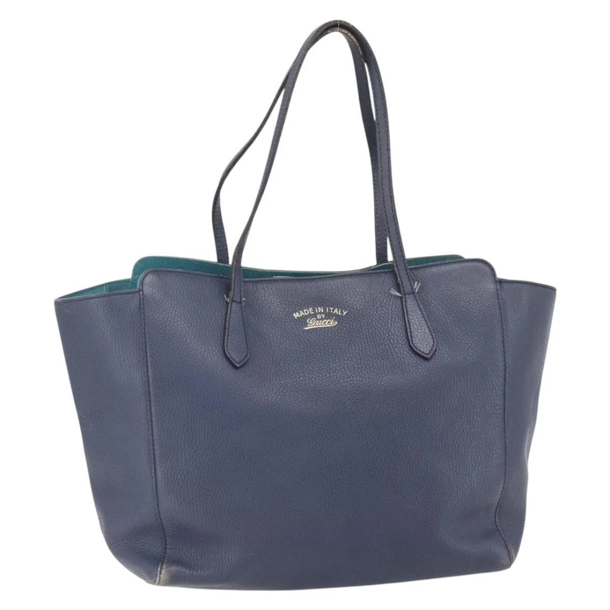 Leather tote