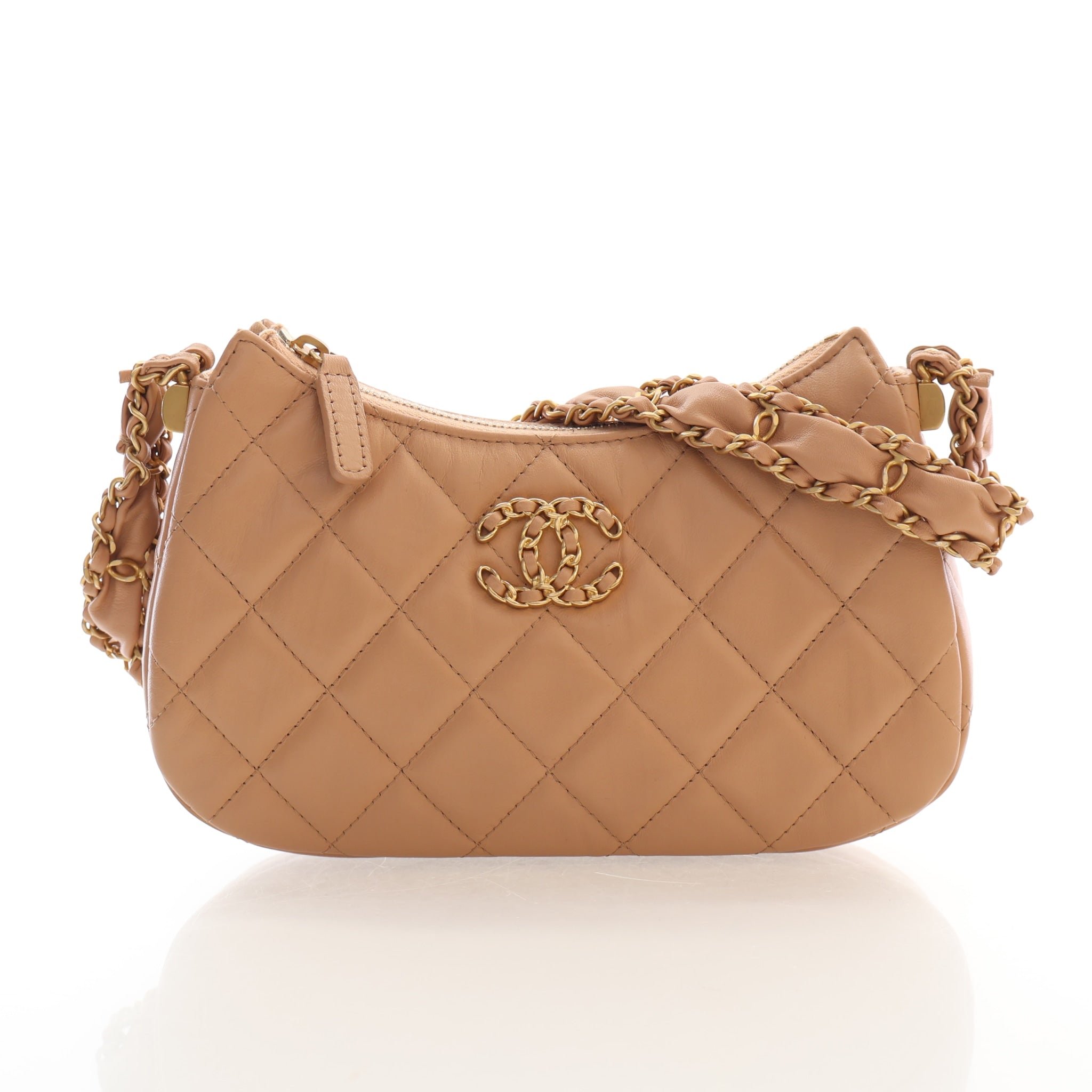 Chanel Small Lambskin 19 Hobo
